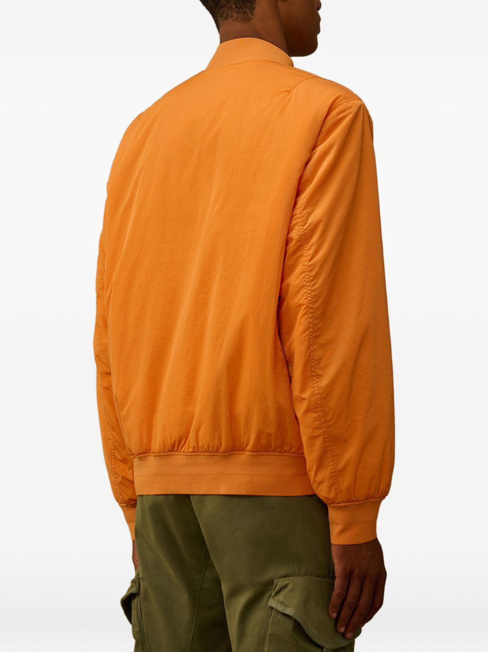 cargo-pocket zip-up jacket - 4