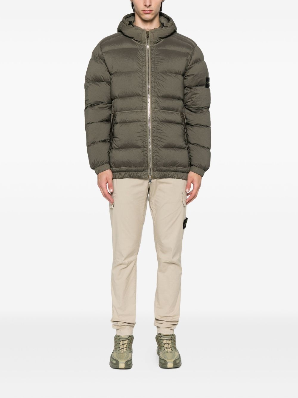 hooded padded jacket - 2
