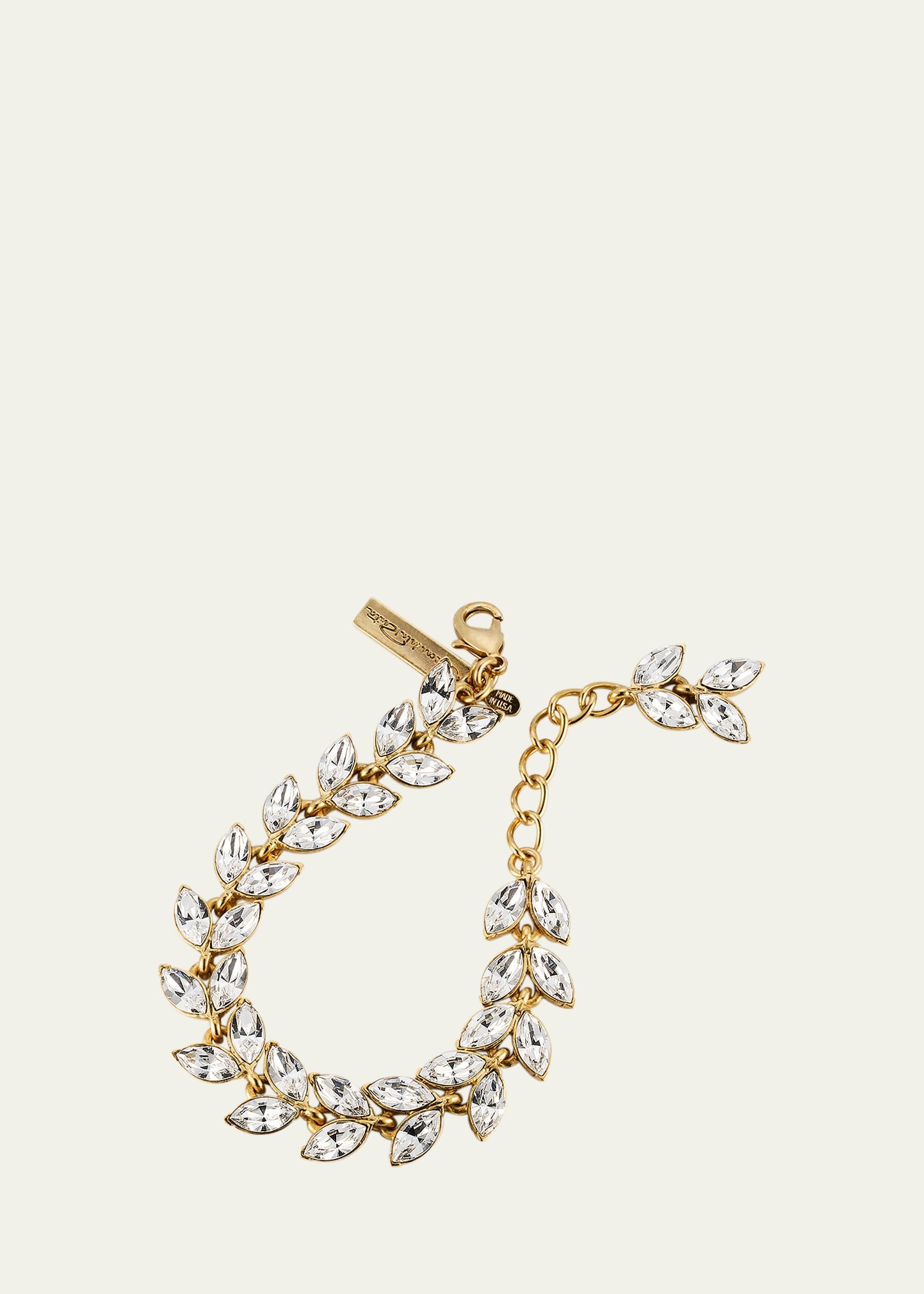 Crystal Leaf Bracelet - 3