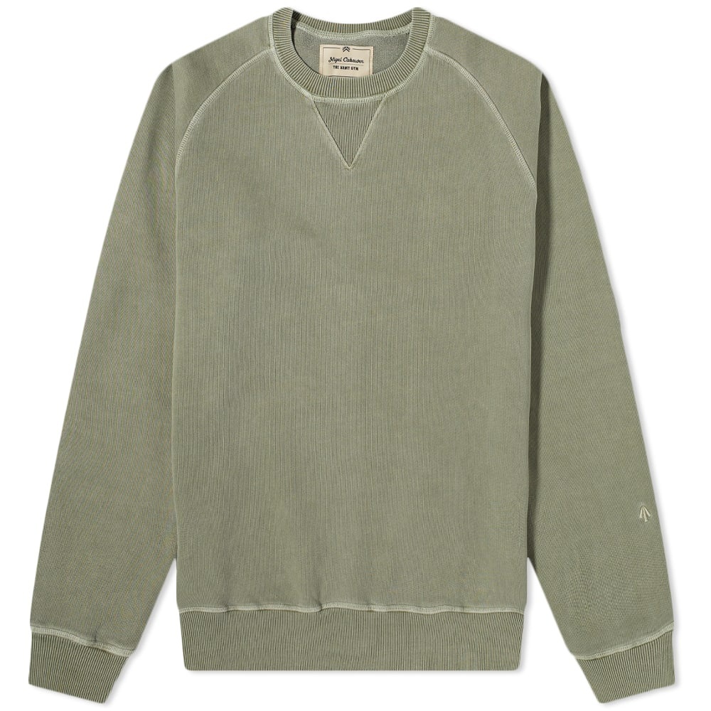 Nigel Cabourn Embroidered Arrow Crew Sweat - 1