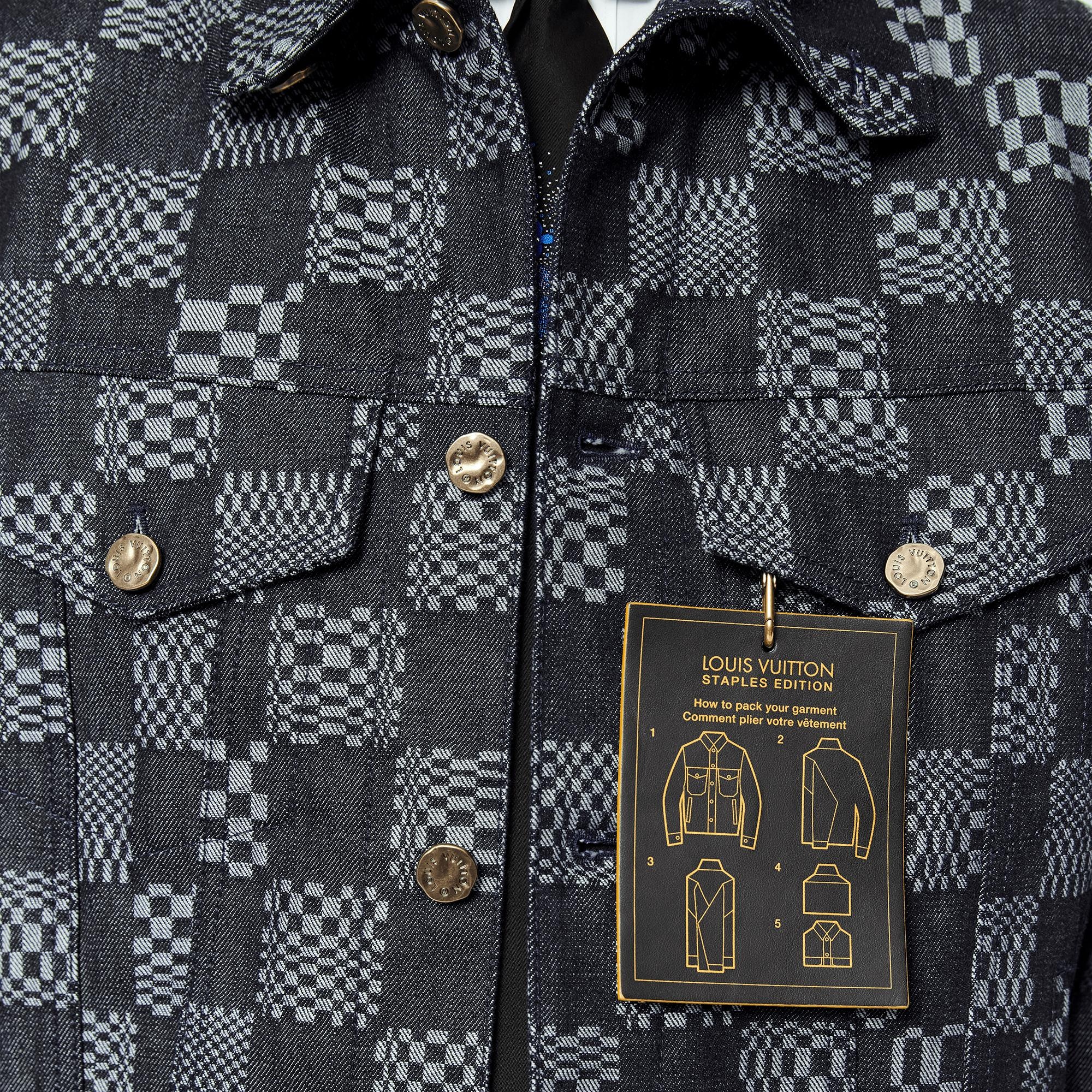 Distorted Damier Denim Jacket - 4