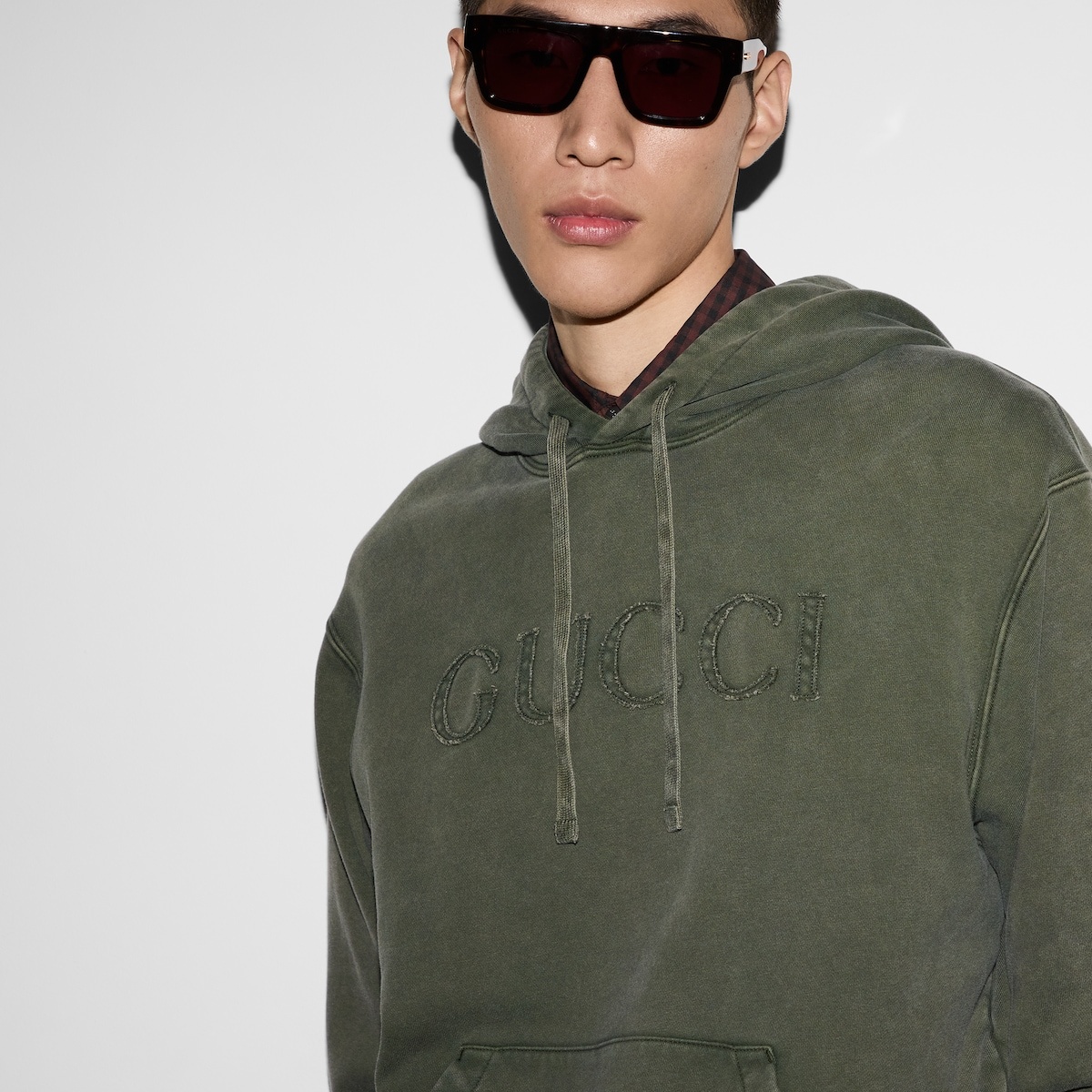 Embroidered cotton sweatshirt - 5