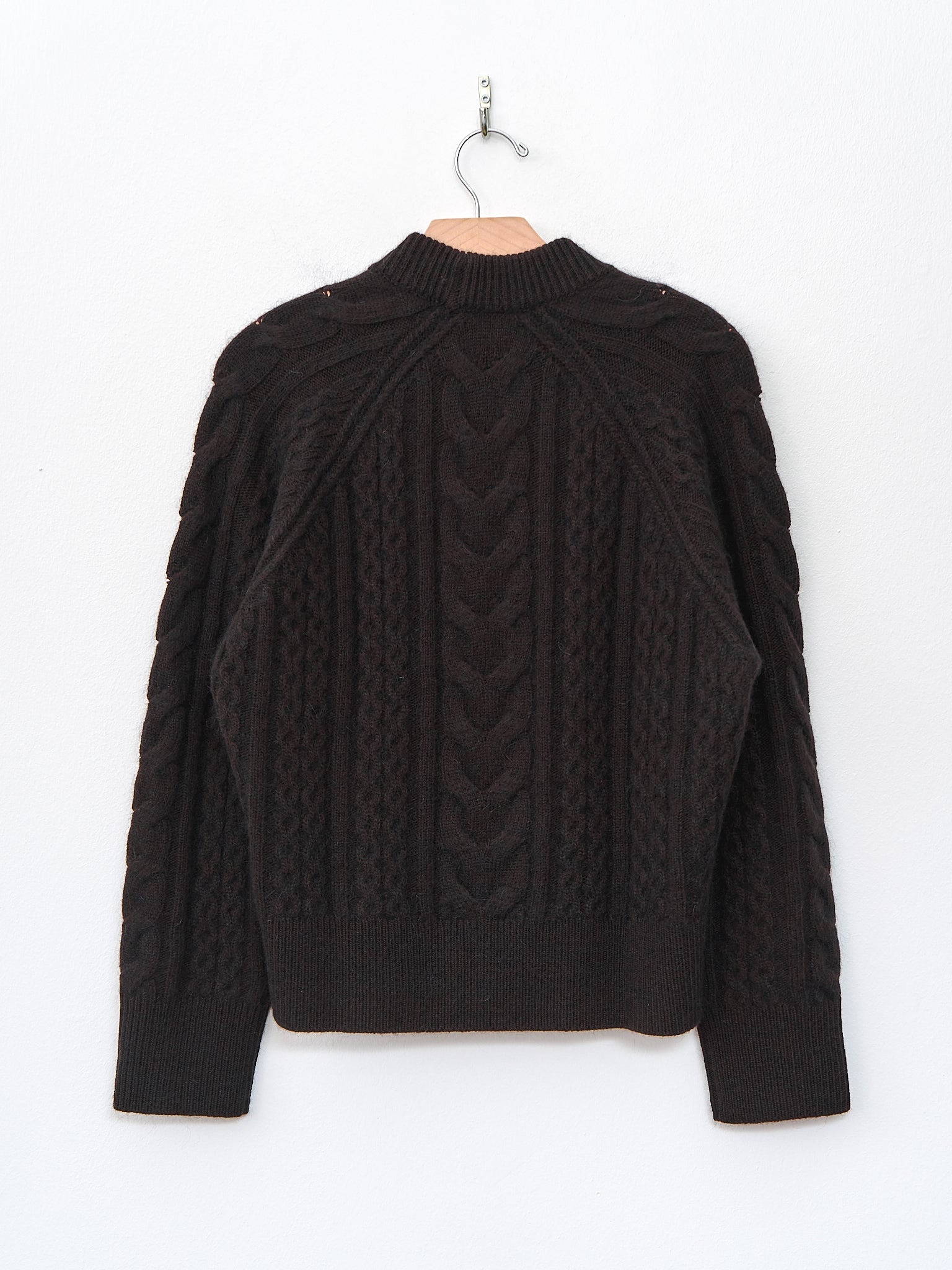 Molve Cable Knit- Espresso - 7