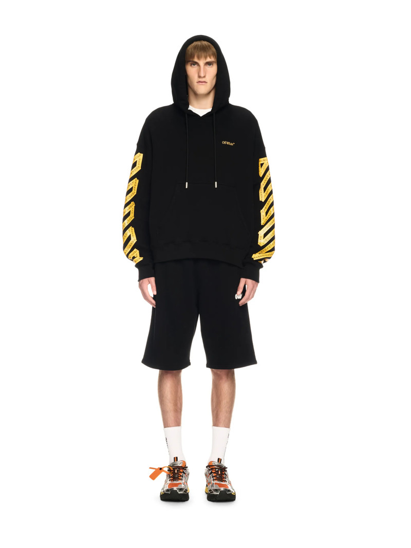 Off-White Black Tape Arrow Hoodie outlook