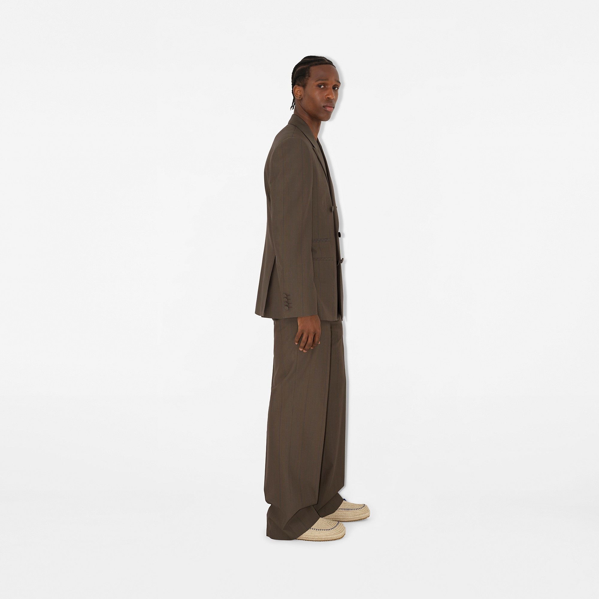 Wool Tailored Trousers - 3