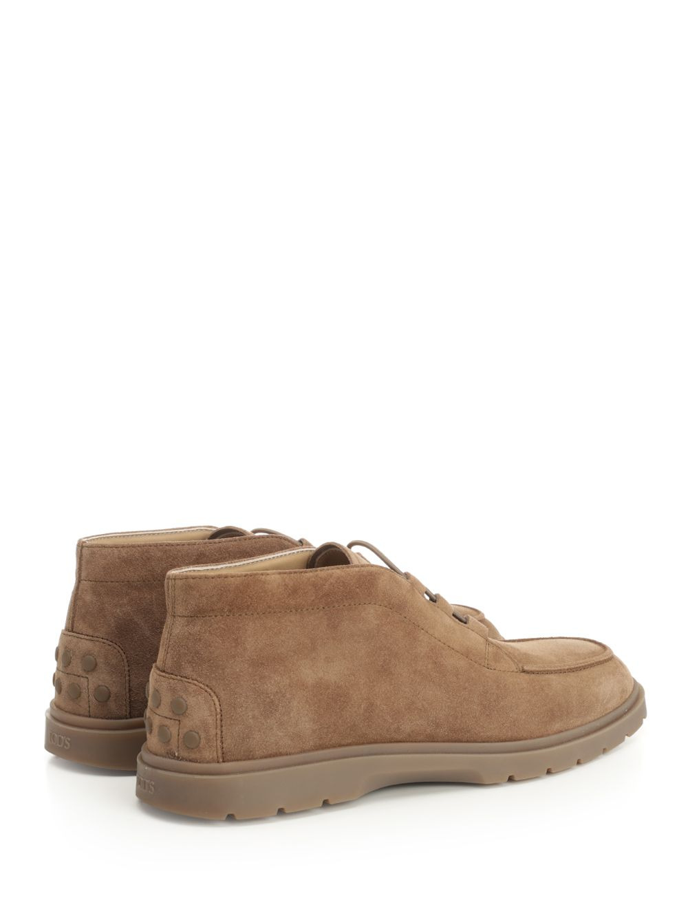 Suede Ankle Boot Boots Brown - 3