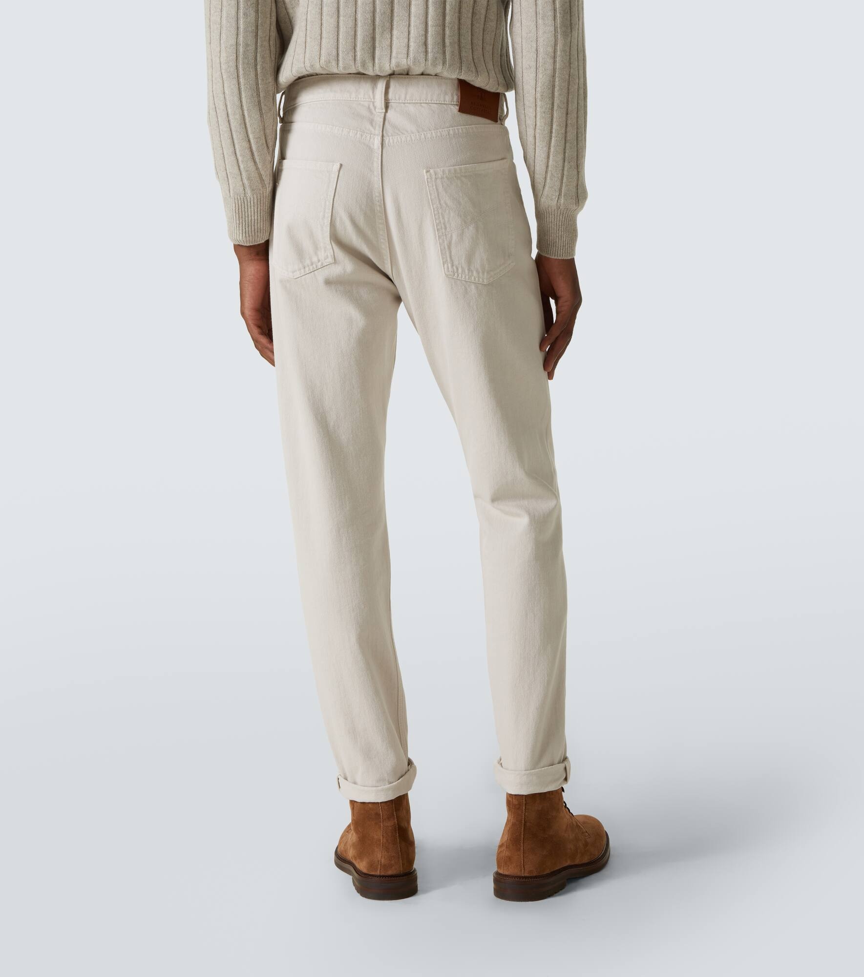 High-rise straight jeans - 4