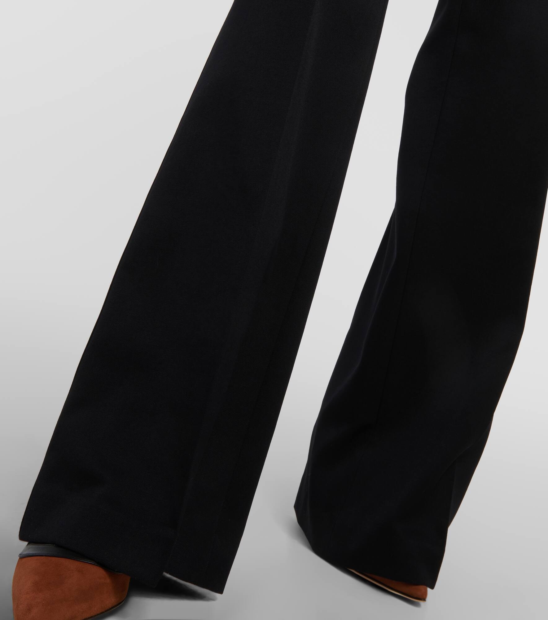 Christophe virgin wool wide-leg pants - 5