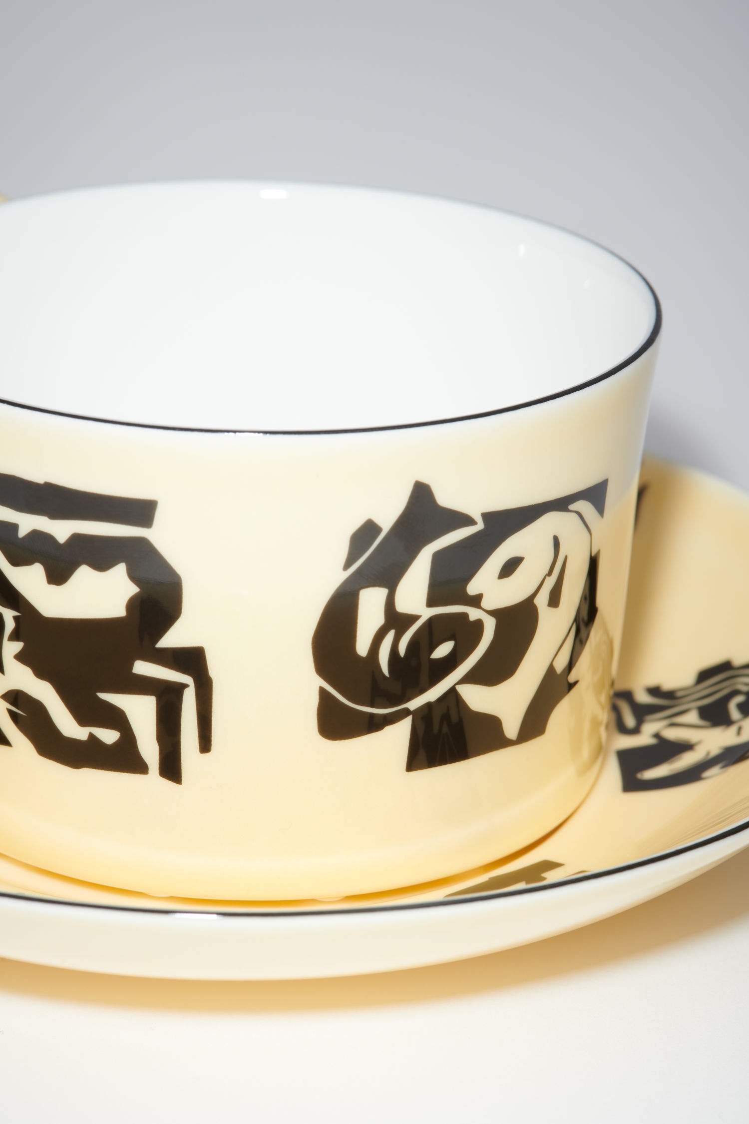 Horoscope Tea Cup Set - Yellow - 4