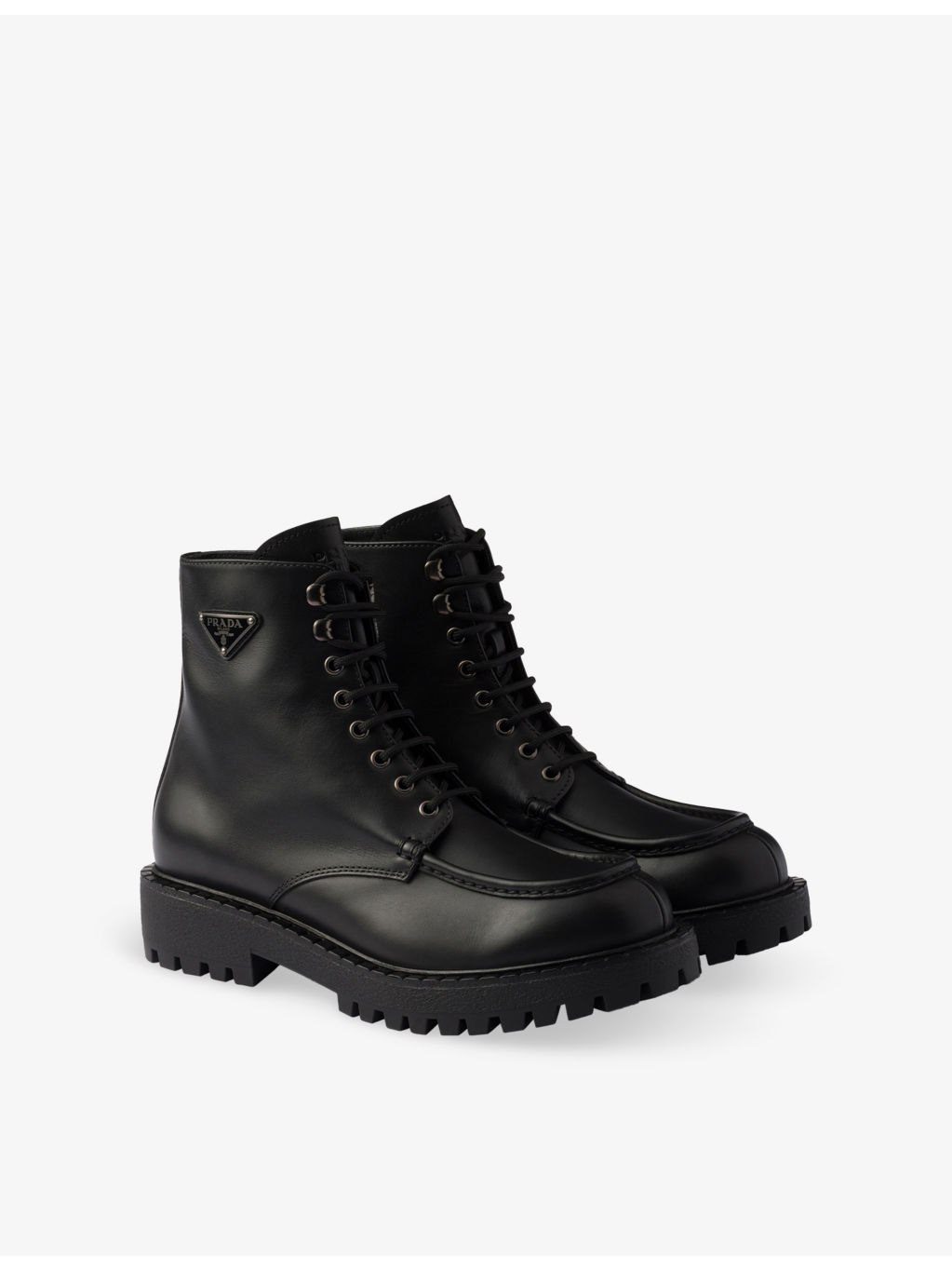 Laced Leather Boots - 4