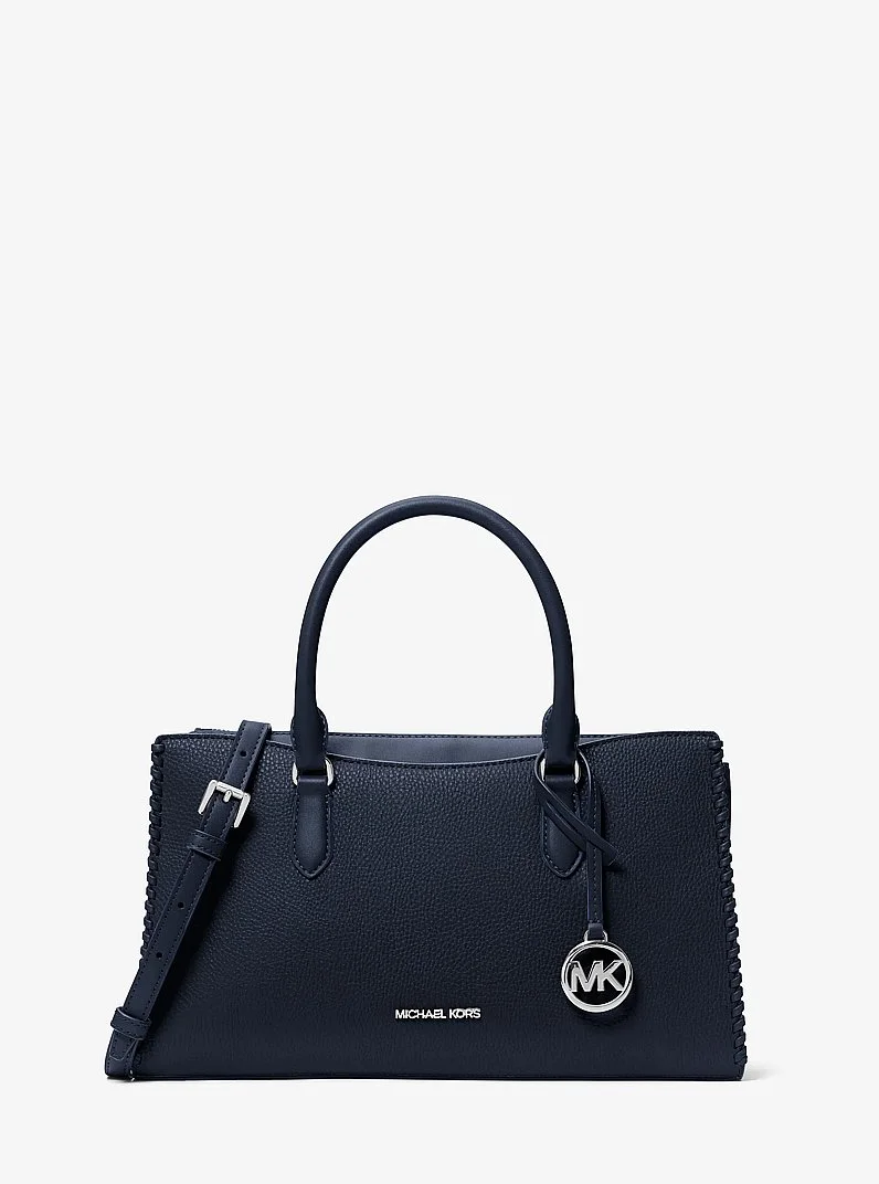 Arden Medium Top-Zip Satchel - 1