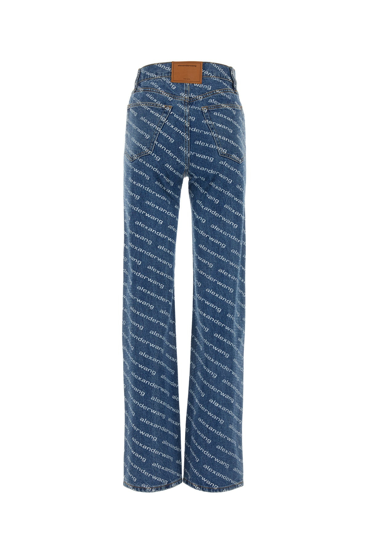 Printed denim jeans - 2
