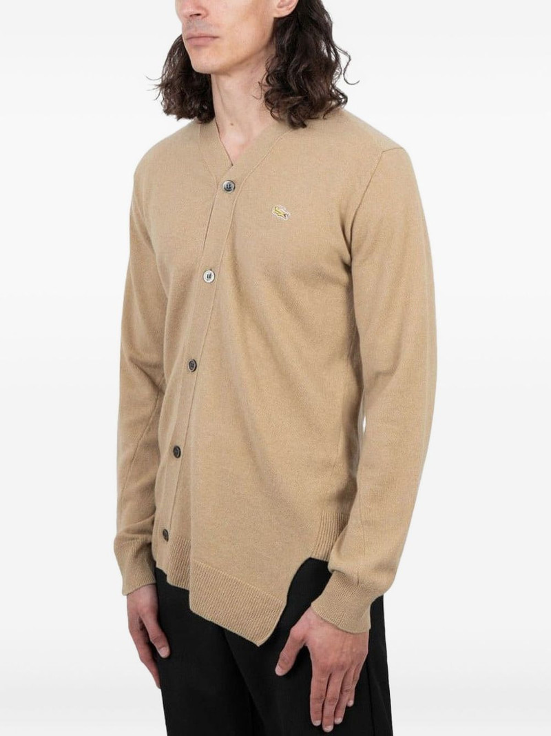 Comme des Garçons SHIRT buttoned ribbed shirt outlook