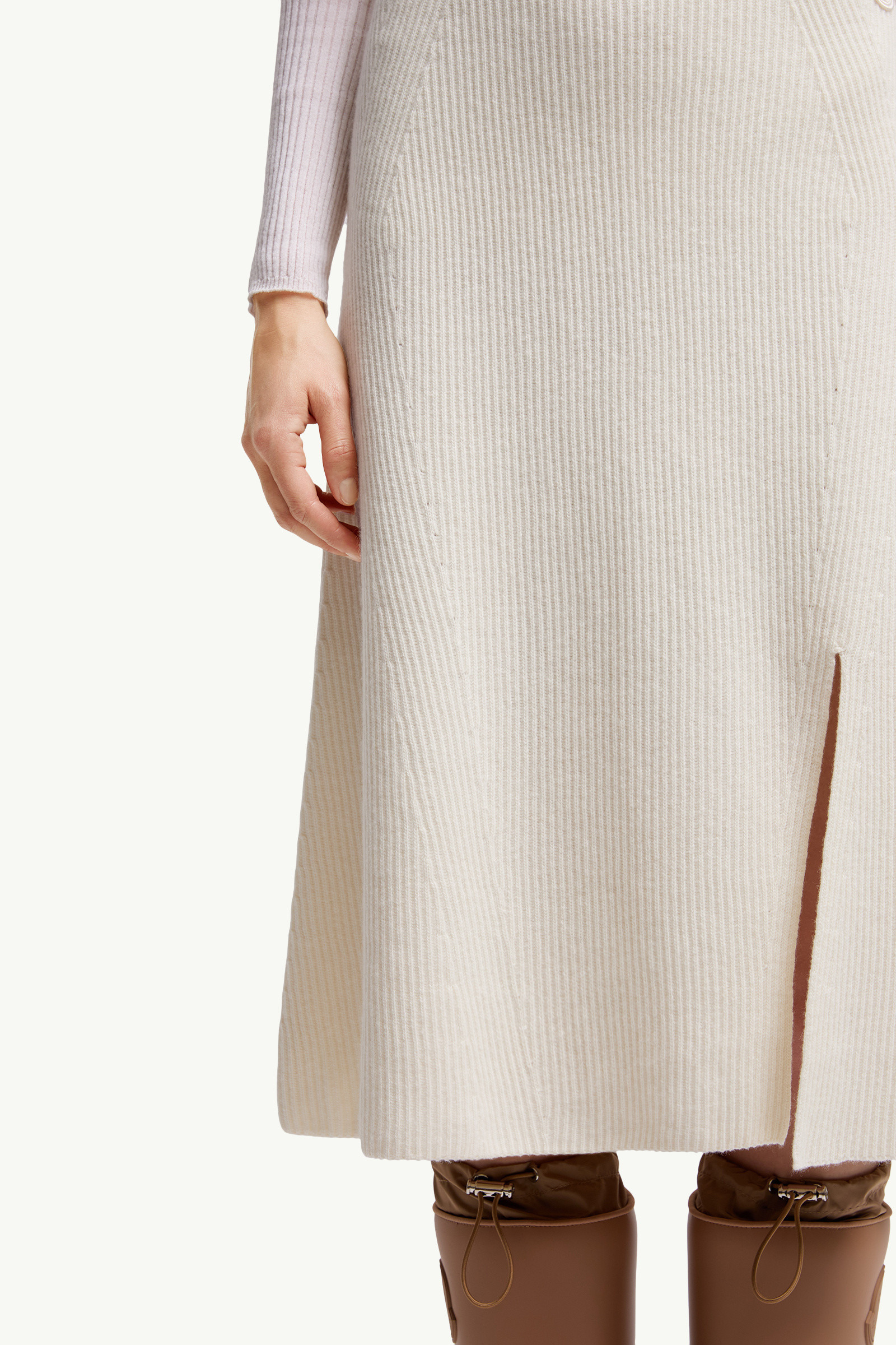 Wool & Cashmere Midi Skirt - 6