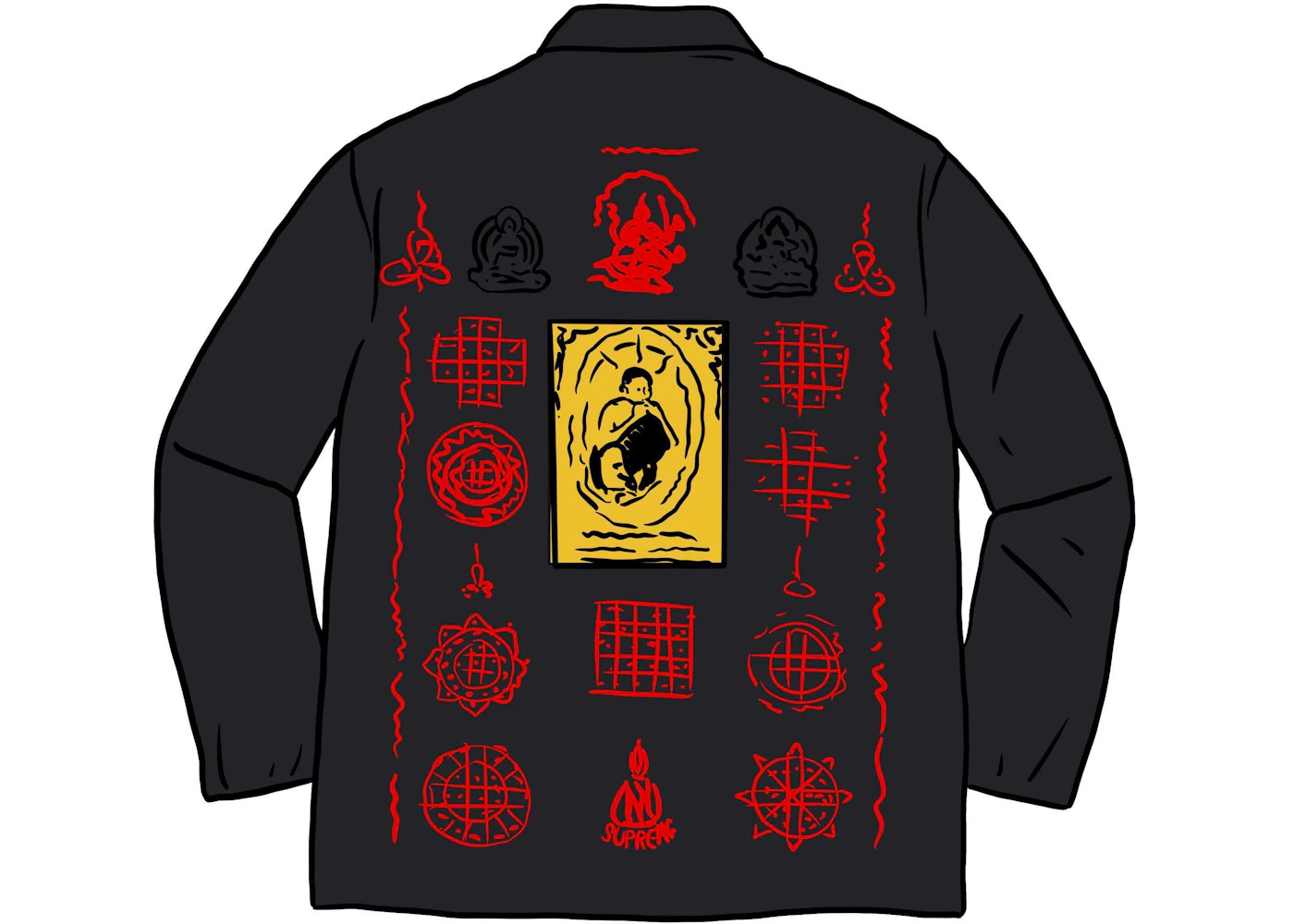 Supreme Blessings Ripstop Shirt Black - 1