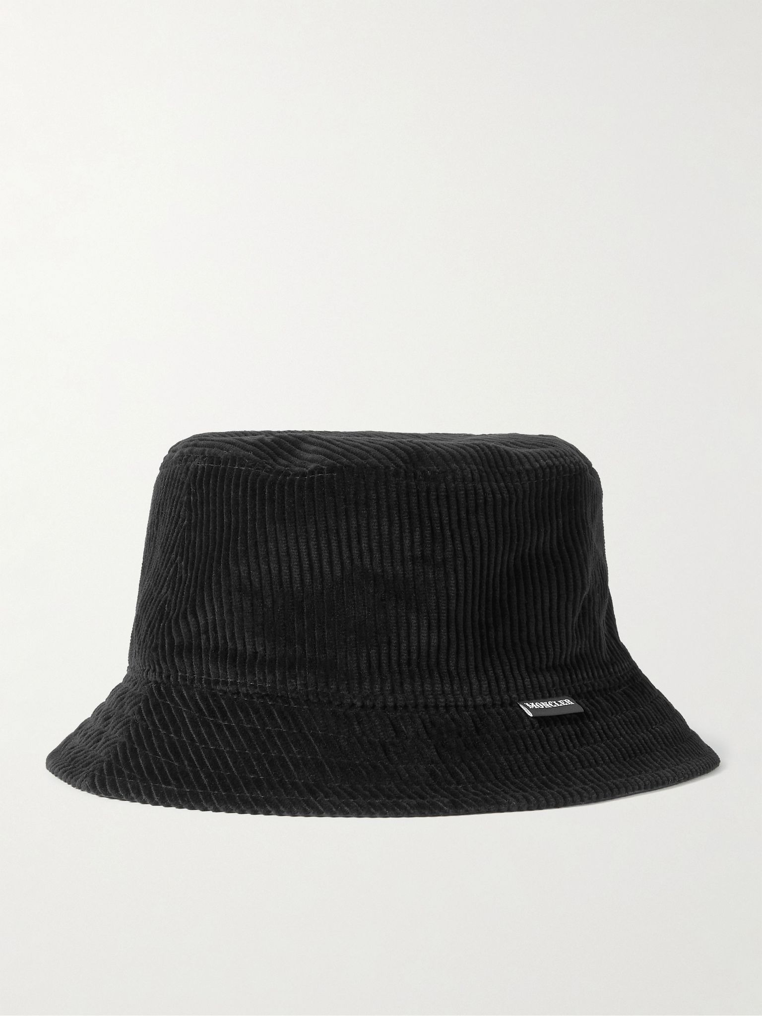 7 Moncler FRGMT Hiroshi Fujiwara Reversible Cotton-Corduroy and Shell Bucket Hat Black - 3