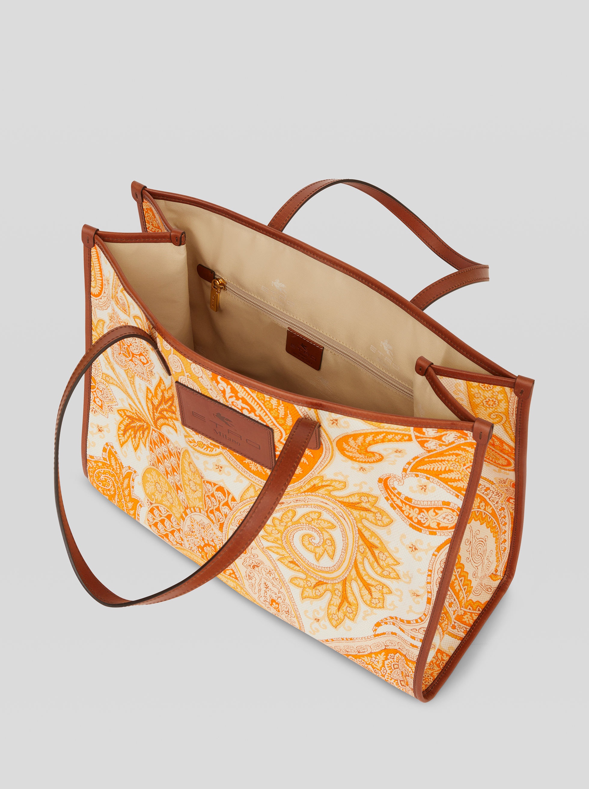 LIQUID PAISLEY BEACH SHOPPING BAG - 4