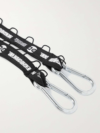 NEIGHBORHOOD Logo-Print Webbing Lanyard outlook