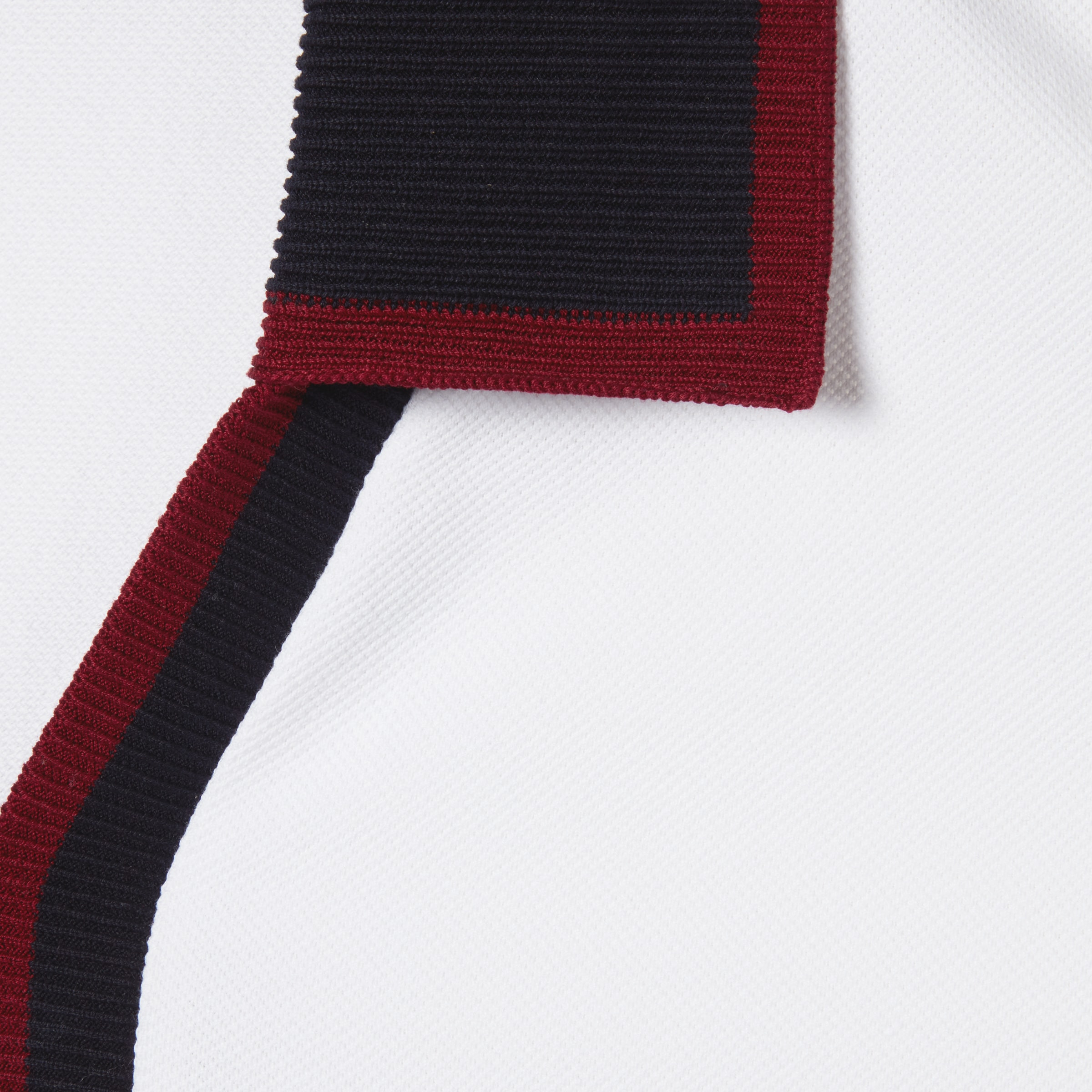 Cotton piquet polo shirt - 6