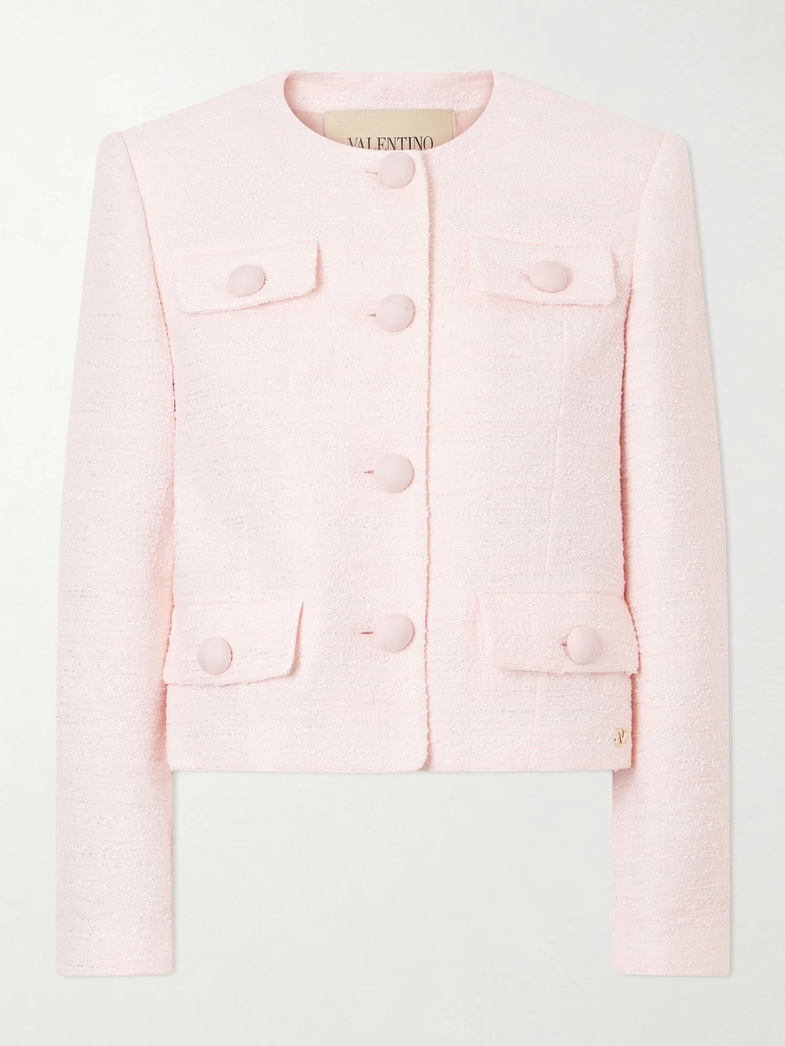 Tweed jacket Pink - 1