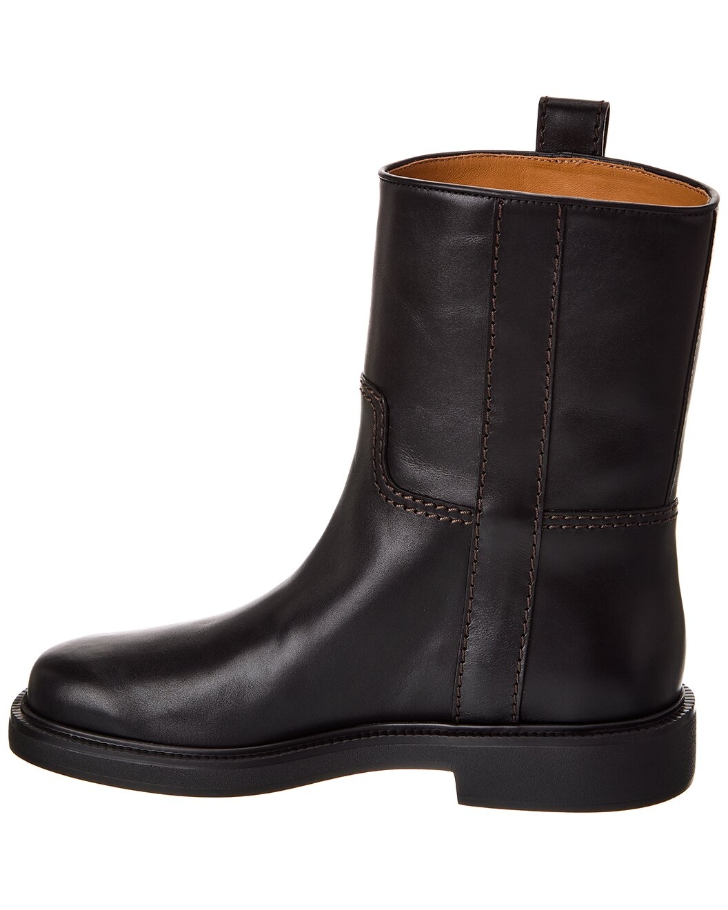 TOD’s T Logo Leather Boot - 2