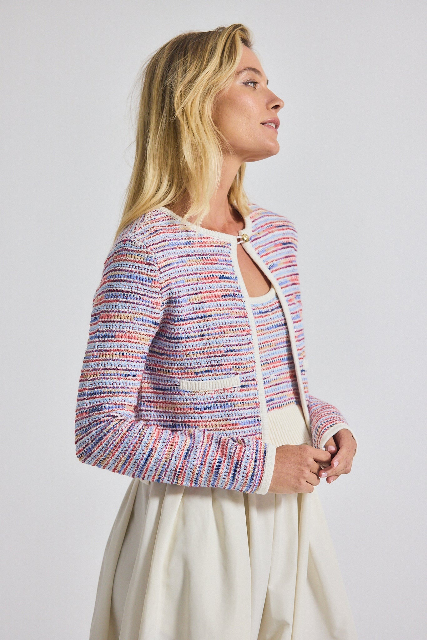 FINDLEY SPACE DYED CARDIGAN - 3
