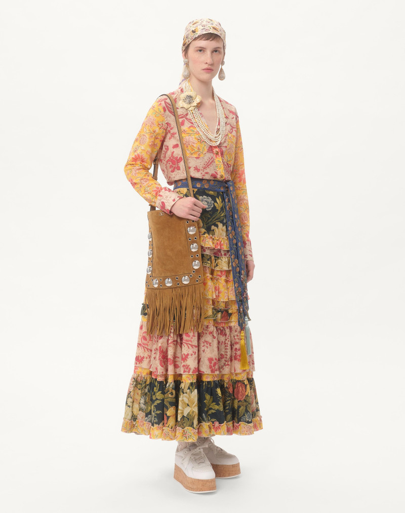 Valentino SHIRT IN MUSSOLA PAISLEY SPECULARE VOYAGE IMAGINAIRE outlook