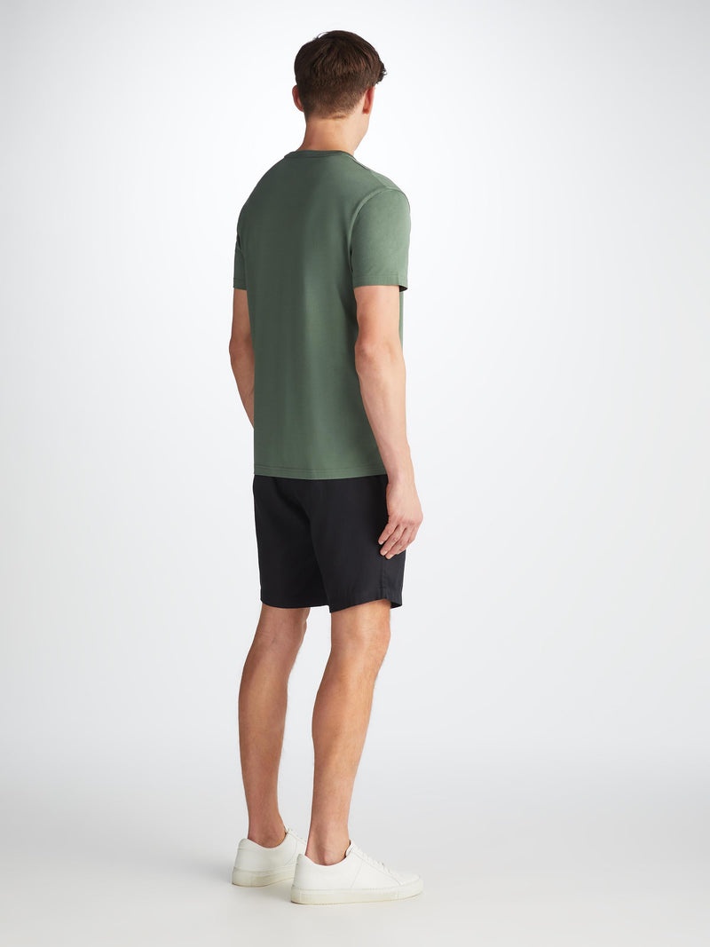 Men's T-Shirt Barny Pima Cotton Soft Green - 4