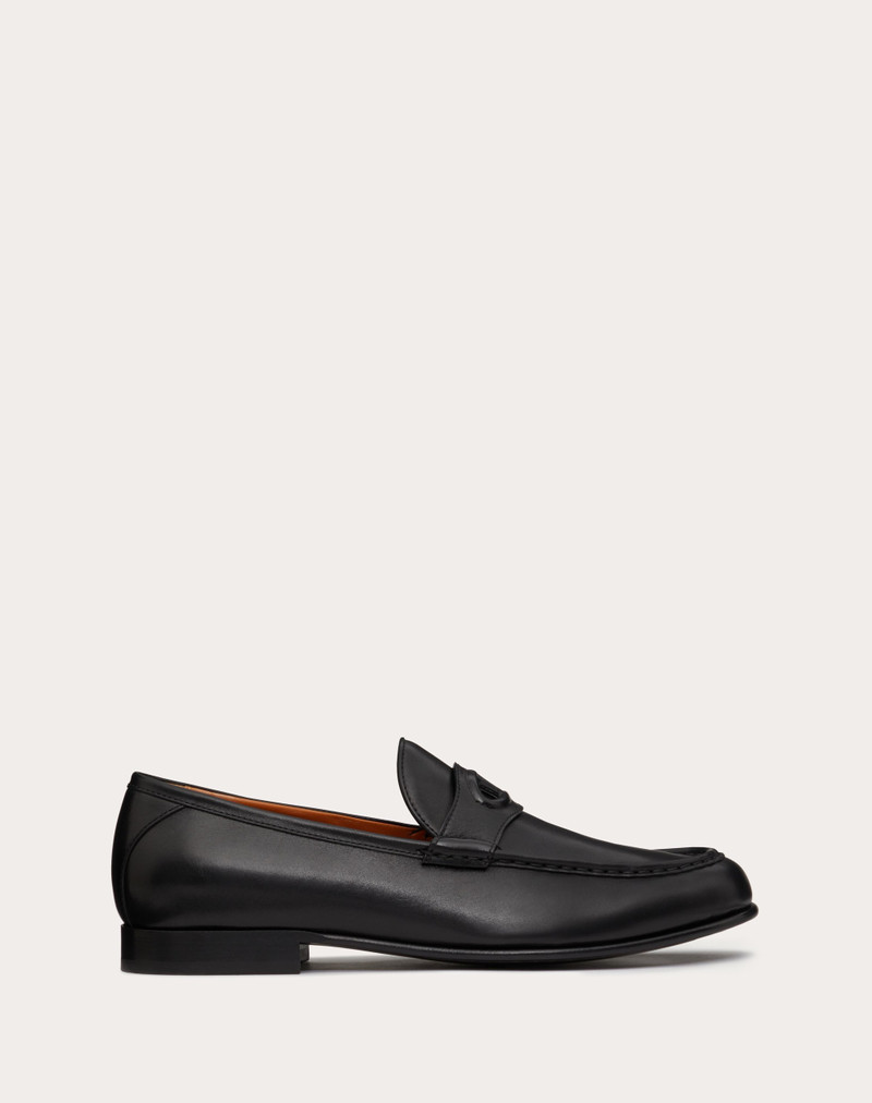 VLOGO THE BOLD EDITION CALFSKIN LEATHER LOAFER 1
