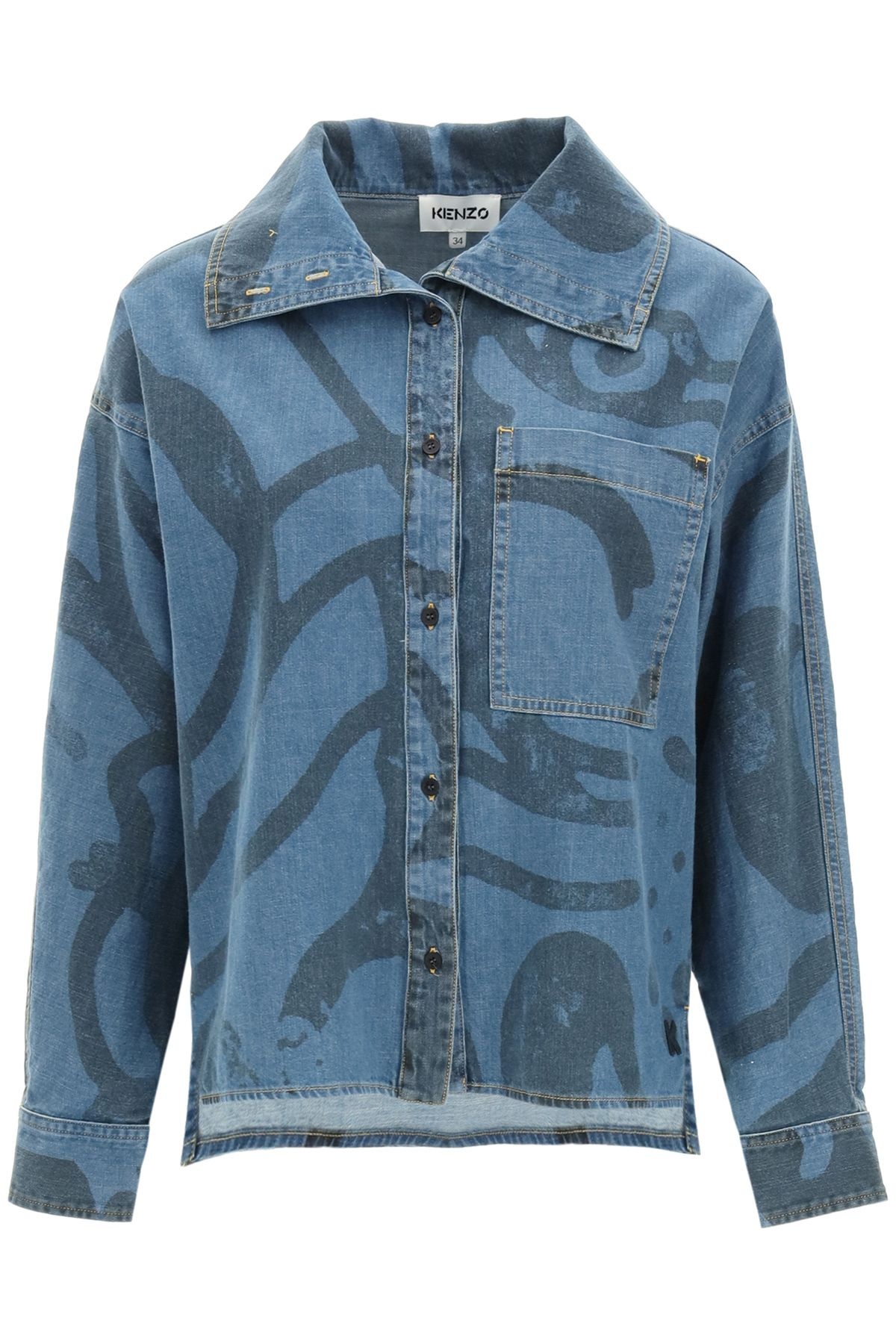 K-TIGER DENIM SHIRT - 1