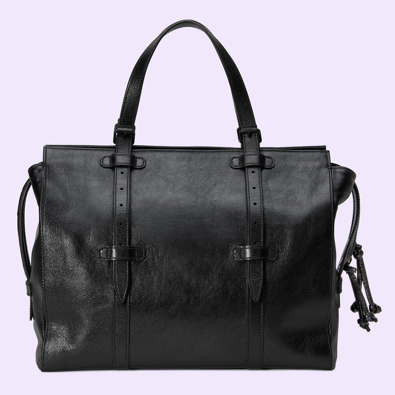 Medium tote bag with tonal Double G 5