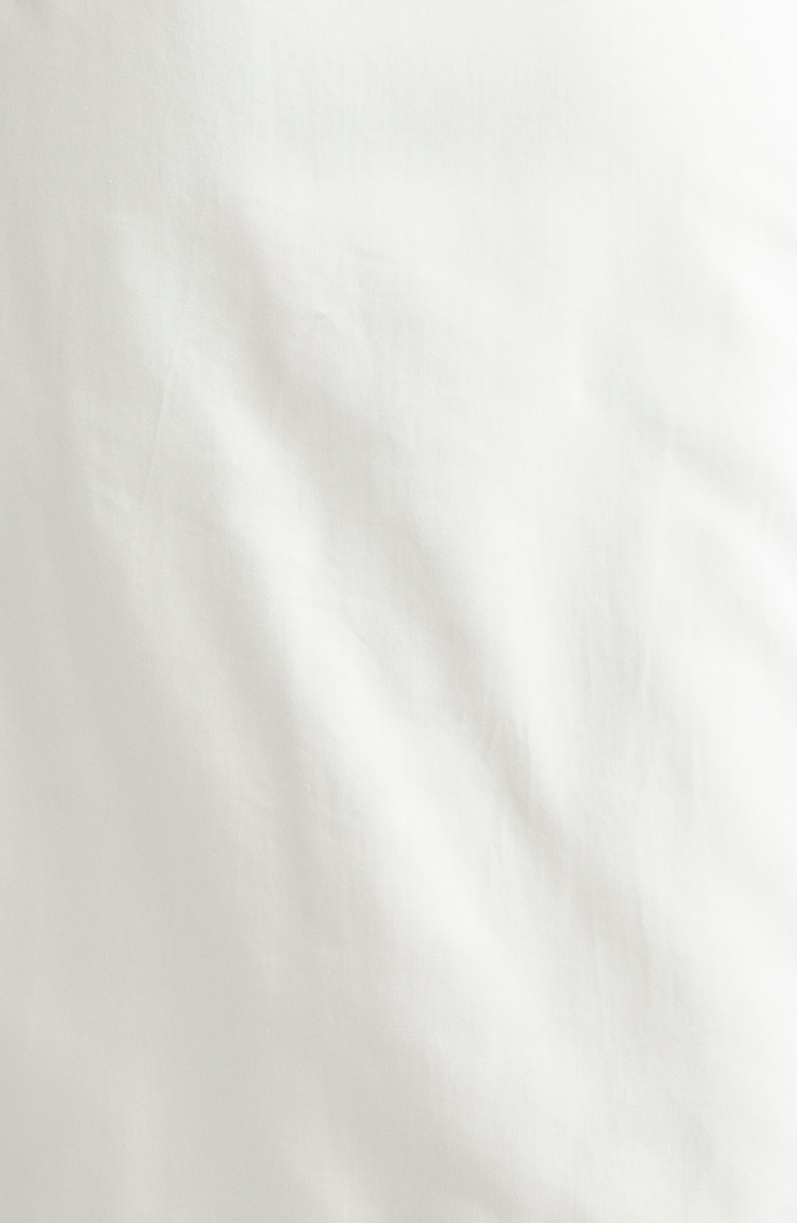 FERRAGAMO Belted Washed Twill Wrap Skirt in Mascarpone at Nordstrom - 6
