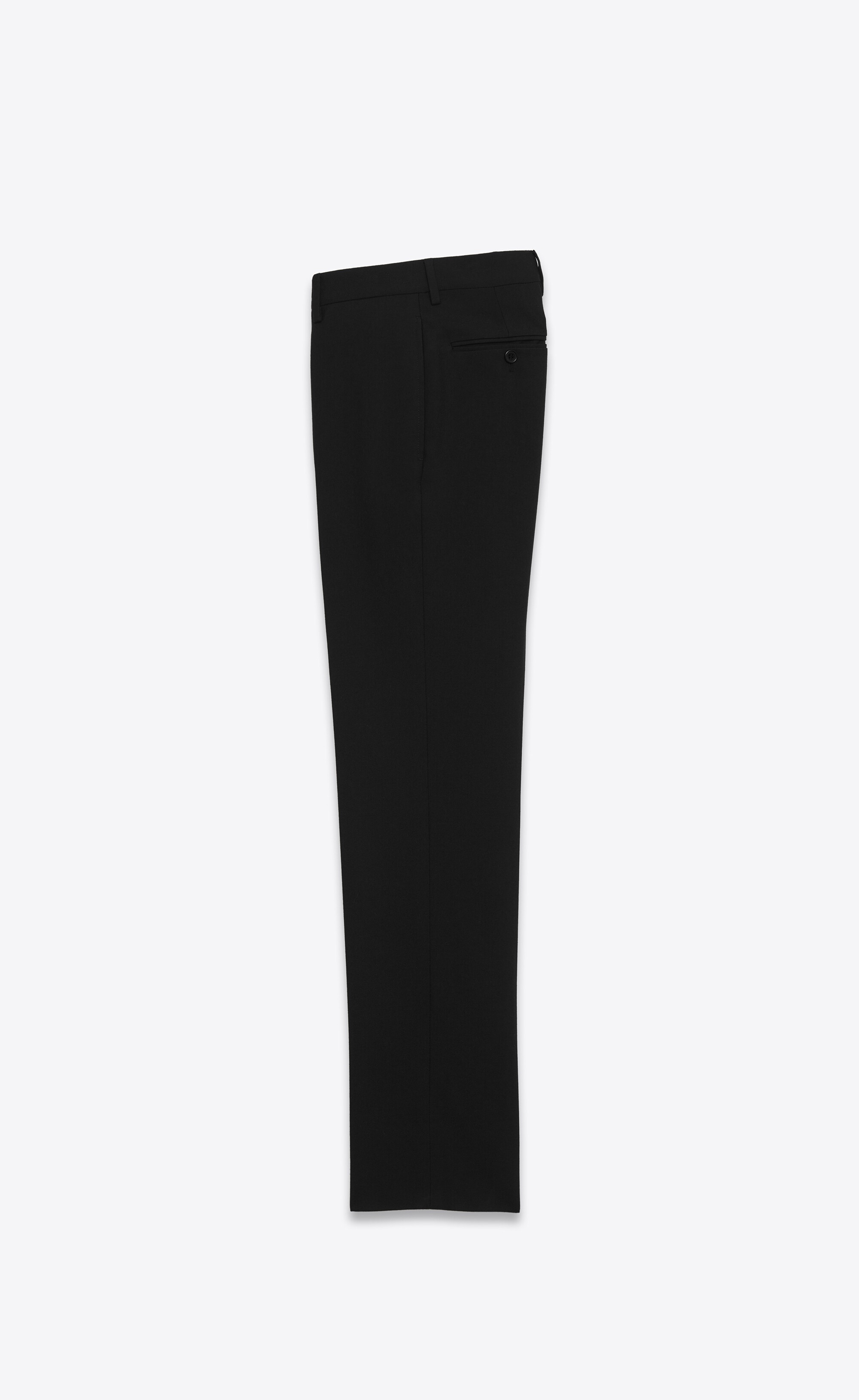 tailored pants in gabardine saint laurent - 2