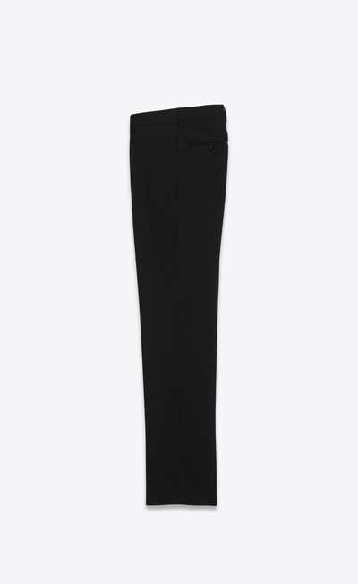 SAINT LAURENT tailored pants in gabardine saint laurent outlook