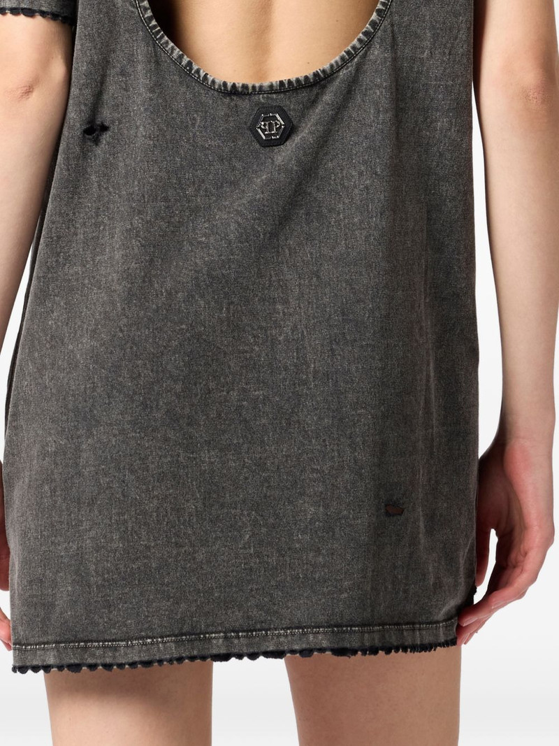 open-back mini dress 4