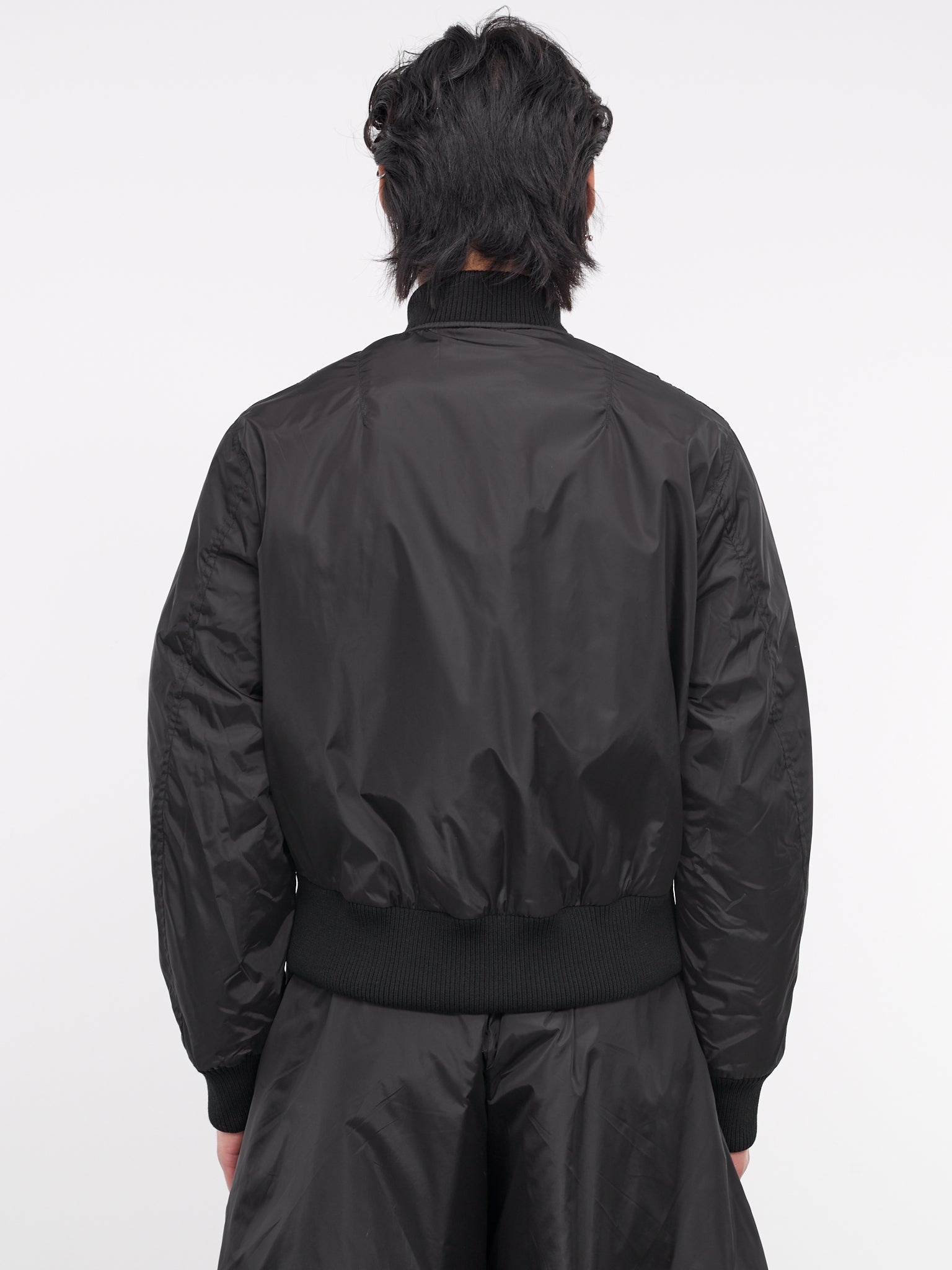 Ruched Bomber Jacket - 3