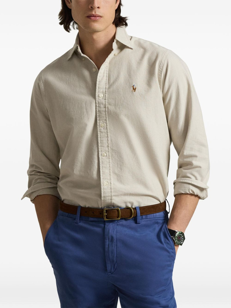 The Iconic Oxford embroidered shirt 3