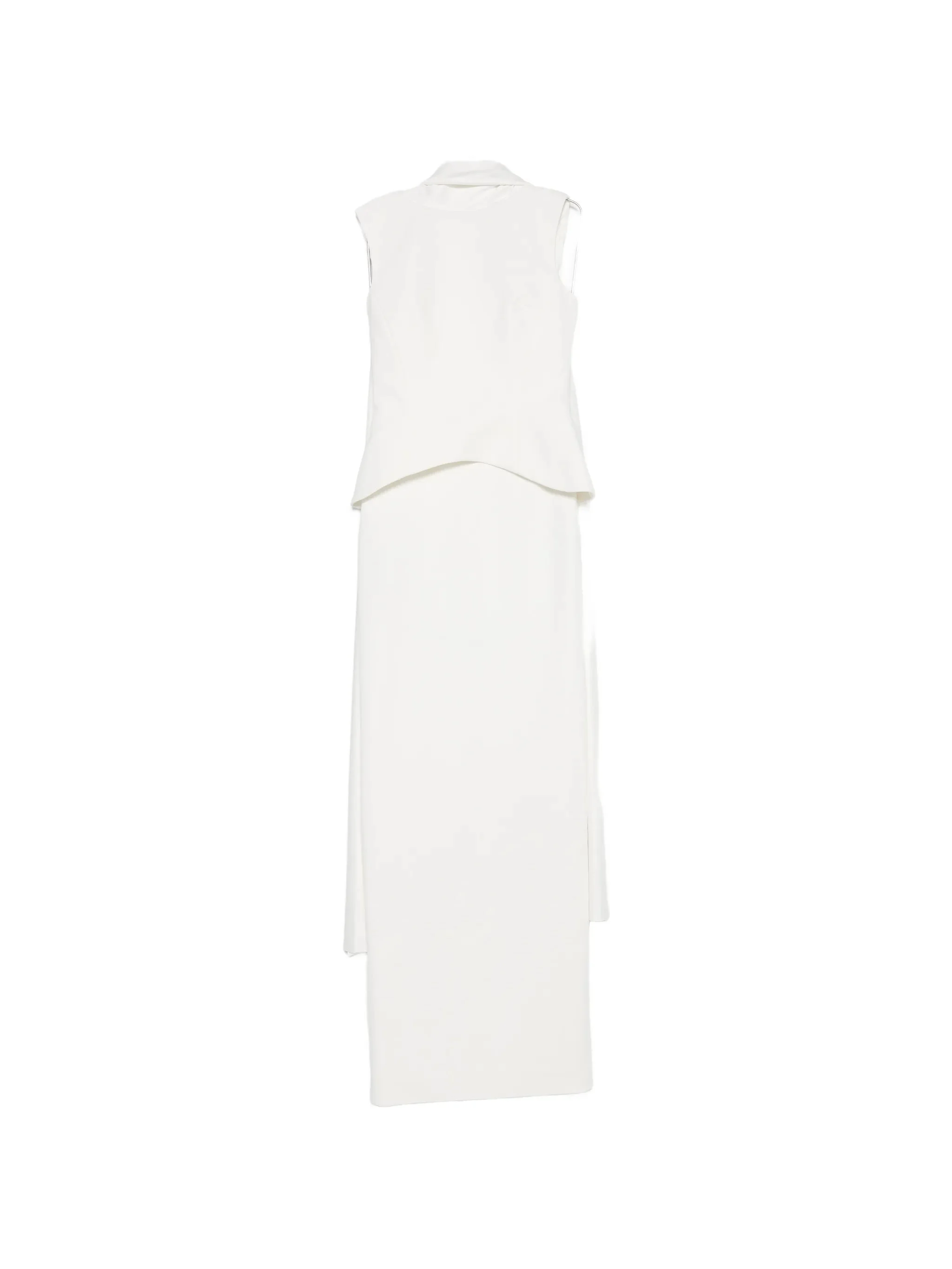 Solace London Annie Peplum-waist Draped-panel Maxi Dress - 1