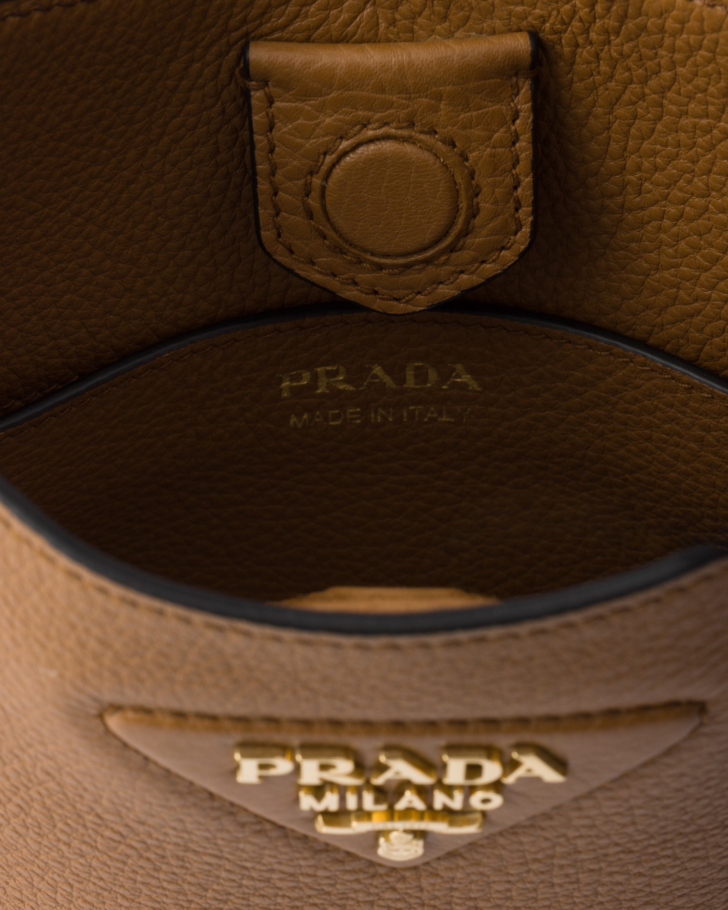 Leather mini shoulder bag - 4