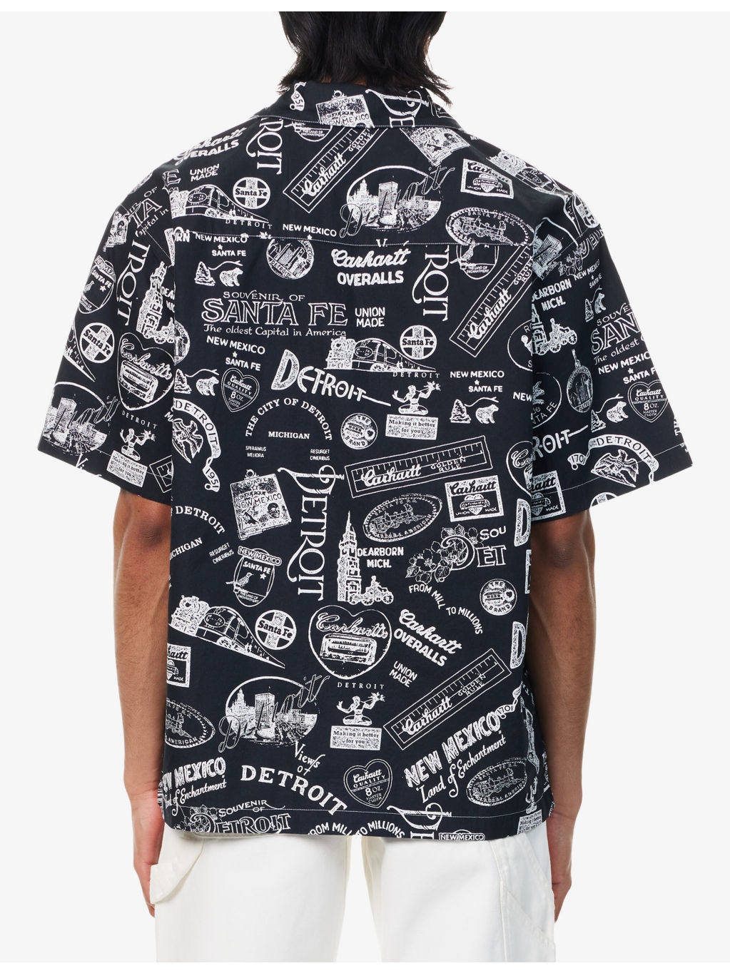 Souvenir Boxy-Fit Cotton Shirt - 4