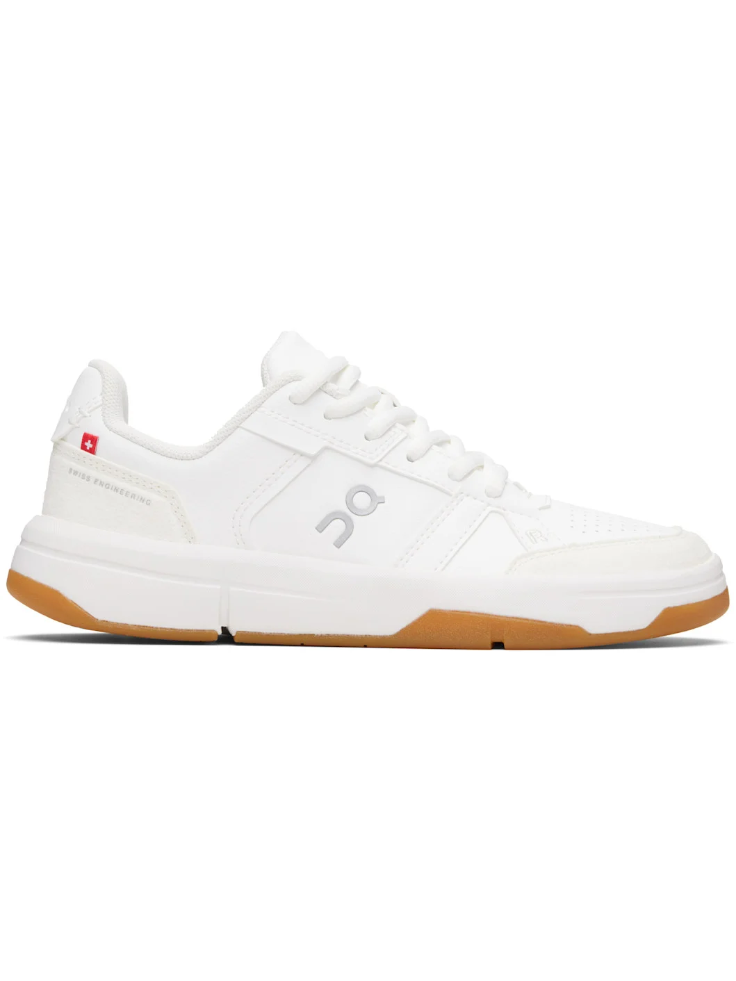 White 'THE ROGER Clubhouse' Sneakers - 1