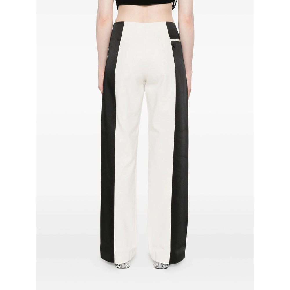 Christopher Esber White Trousers - High-Waisted Trousers Women - 2