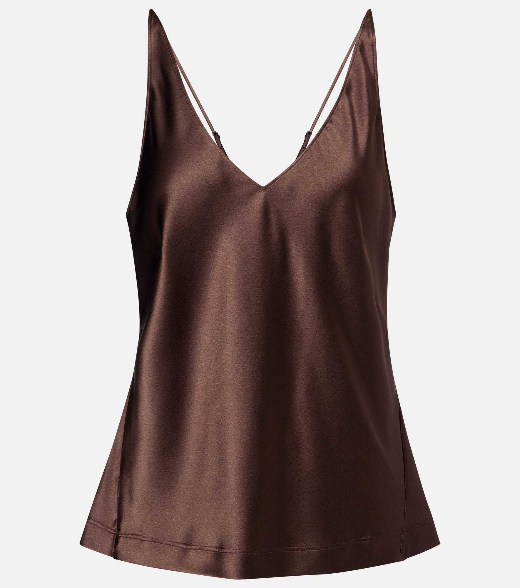 Sense of Shine II silk-blend satin camisole - 1