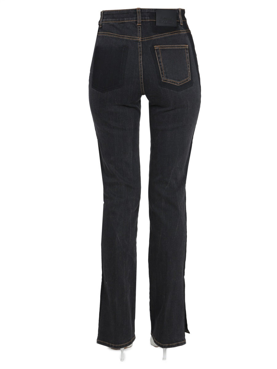 Alexander Mcqueen Women Jeans Wide Leg - 4