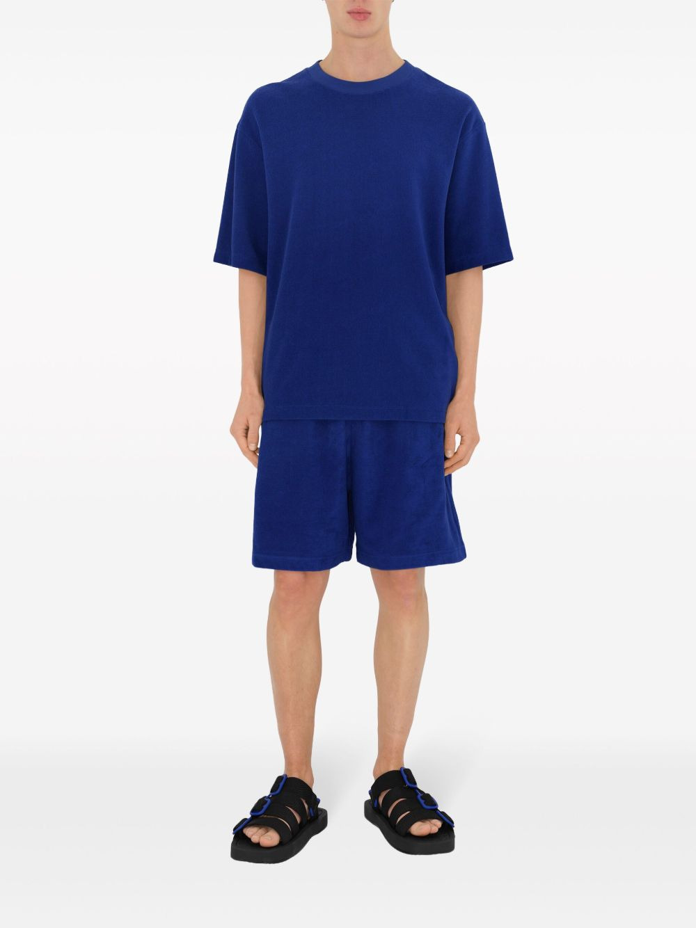 EKD-print towelled shorts - 3