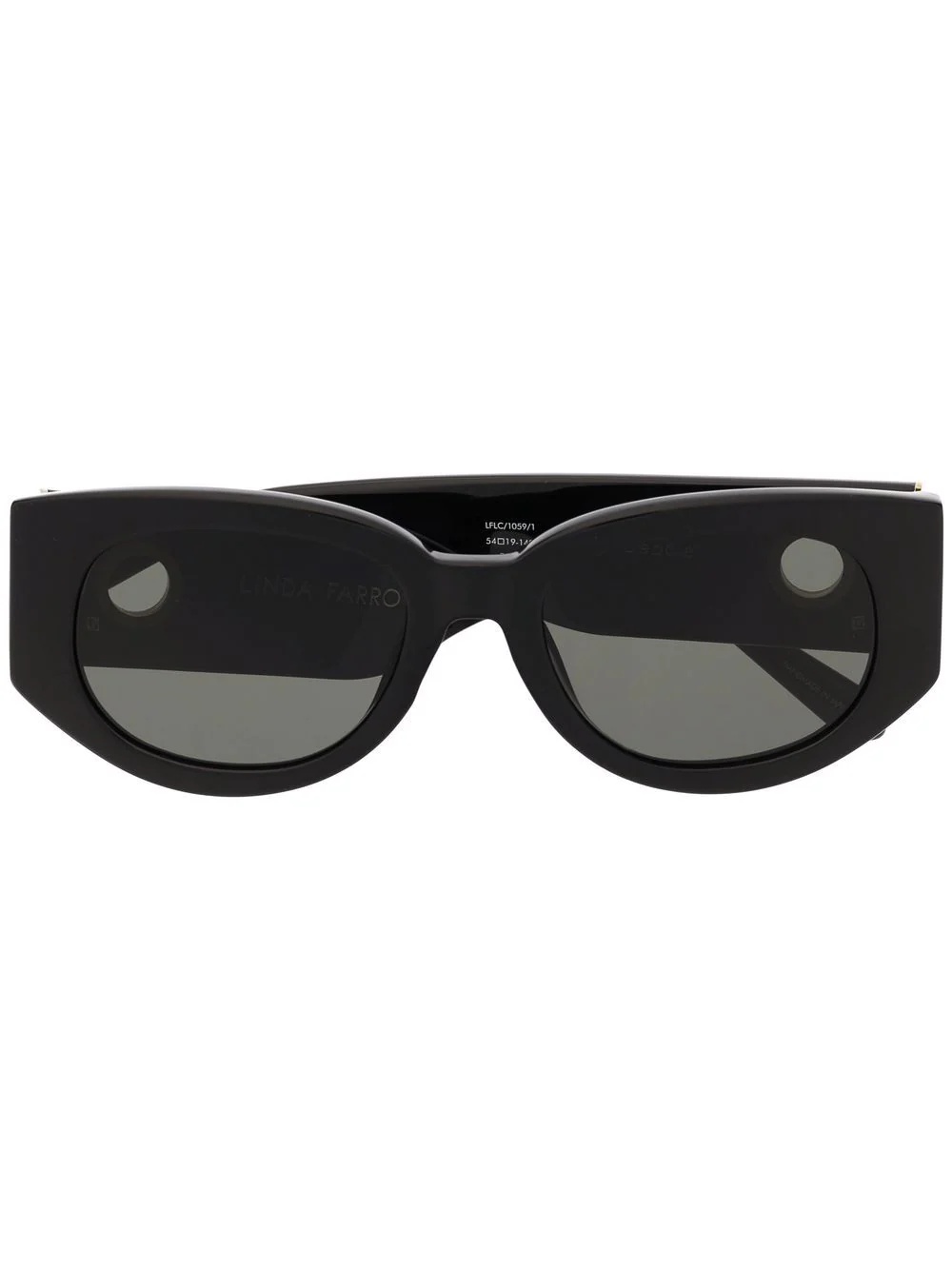 Debbie oversize-frame sunglasses - 1