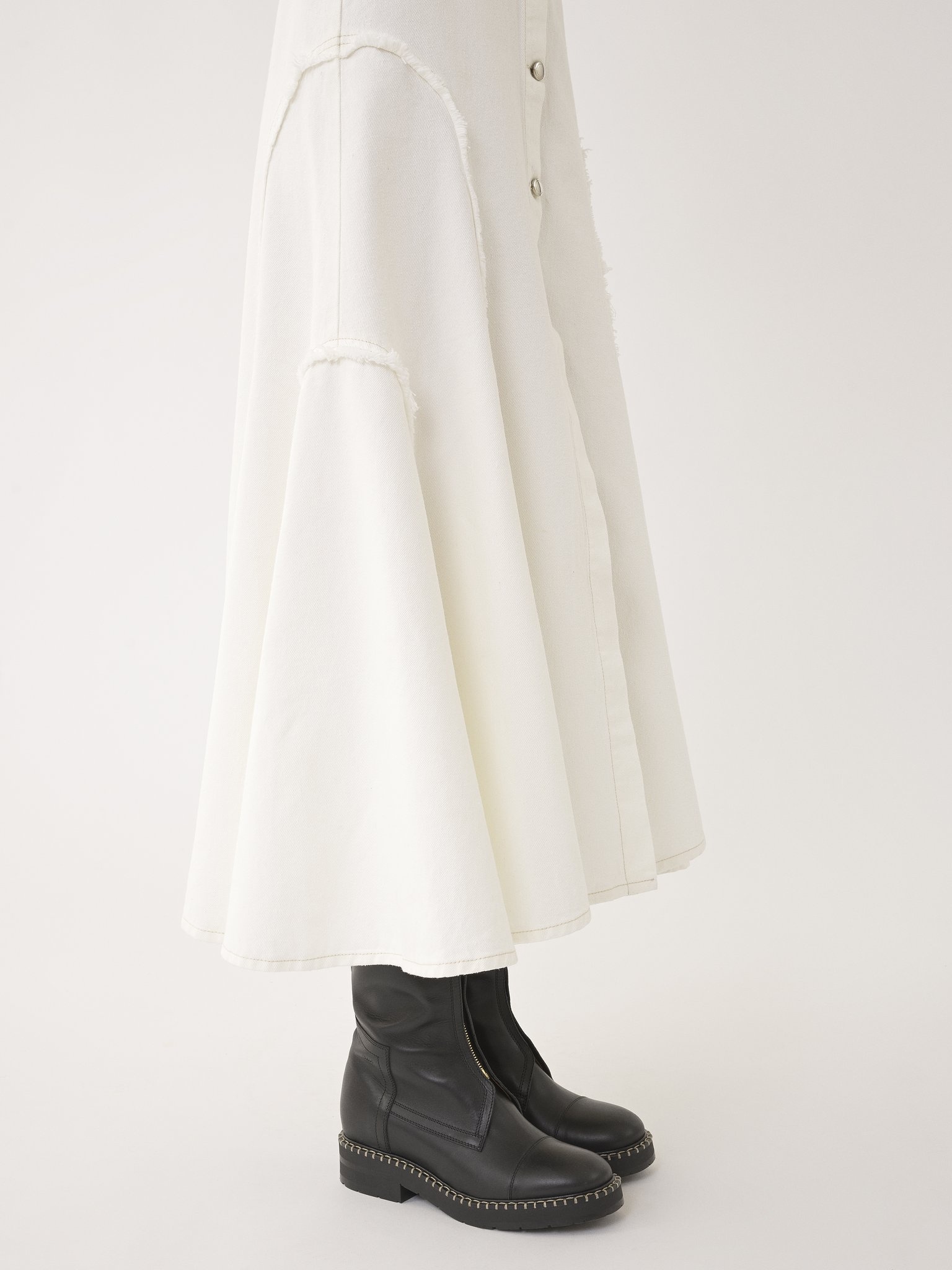 FLARE SHIRT DRESS - 7