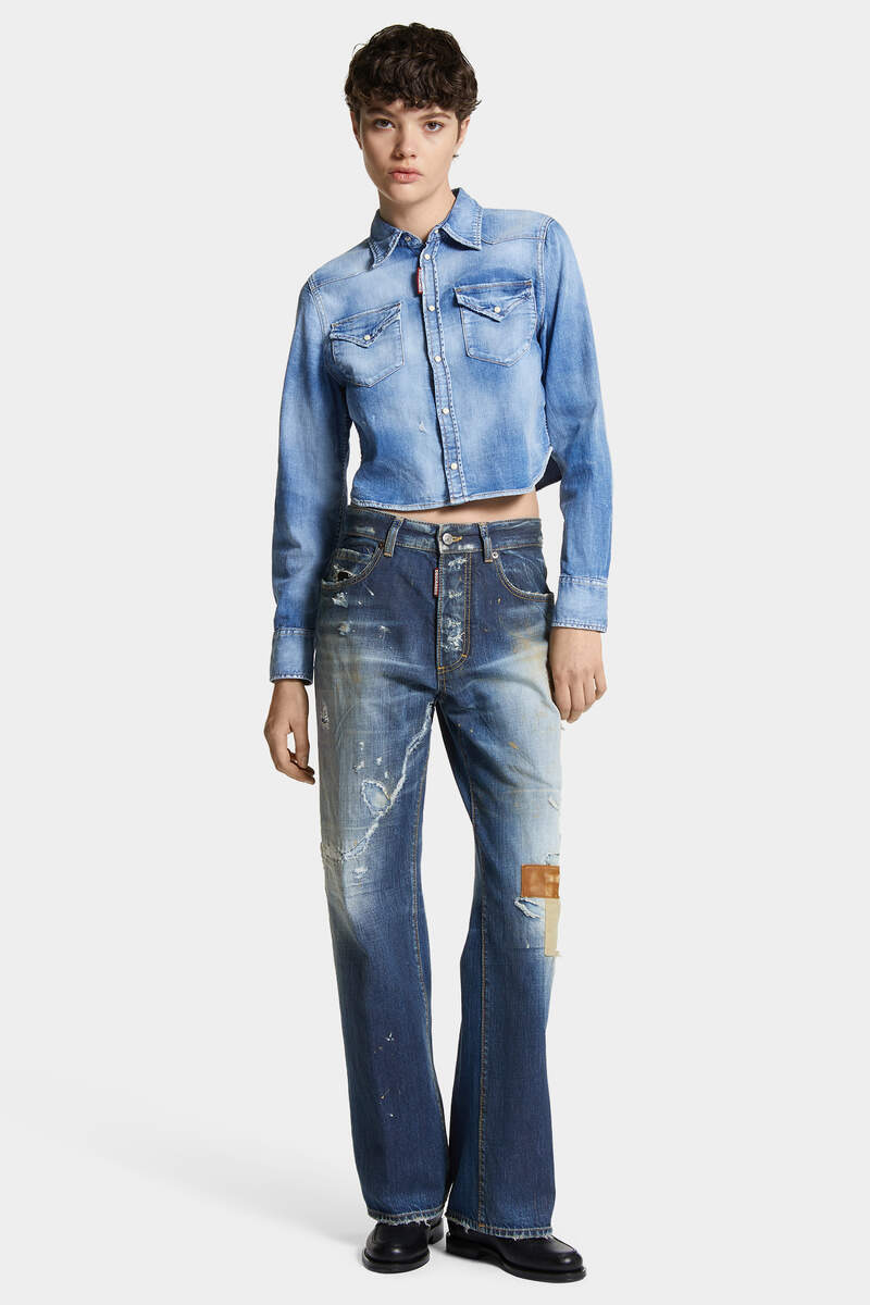 MEDIUM PRESSED SAND SCARED WASH SAN DIEGO JEANS - 3