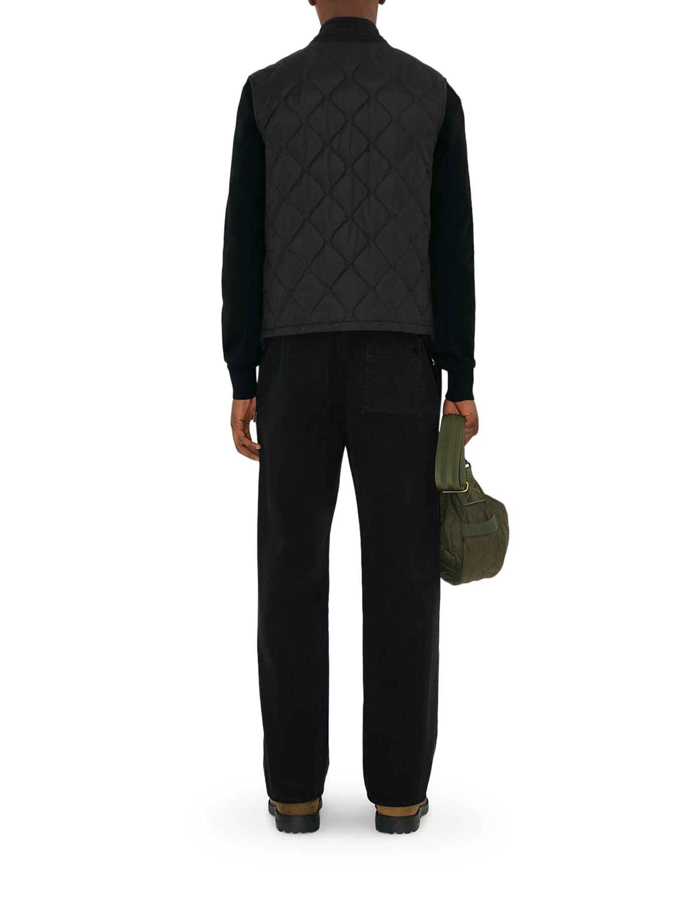 QUILTED NYLON VEST - 3