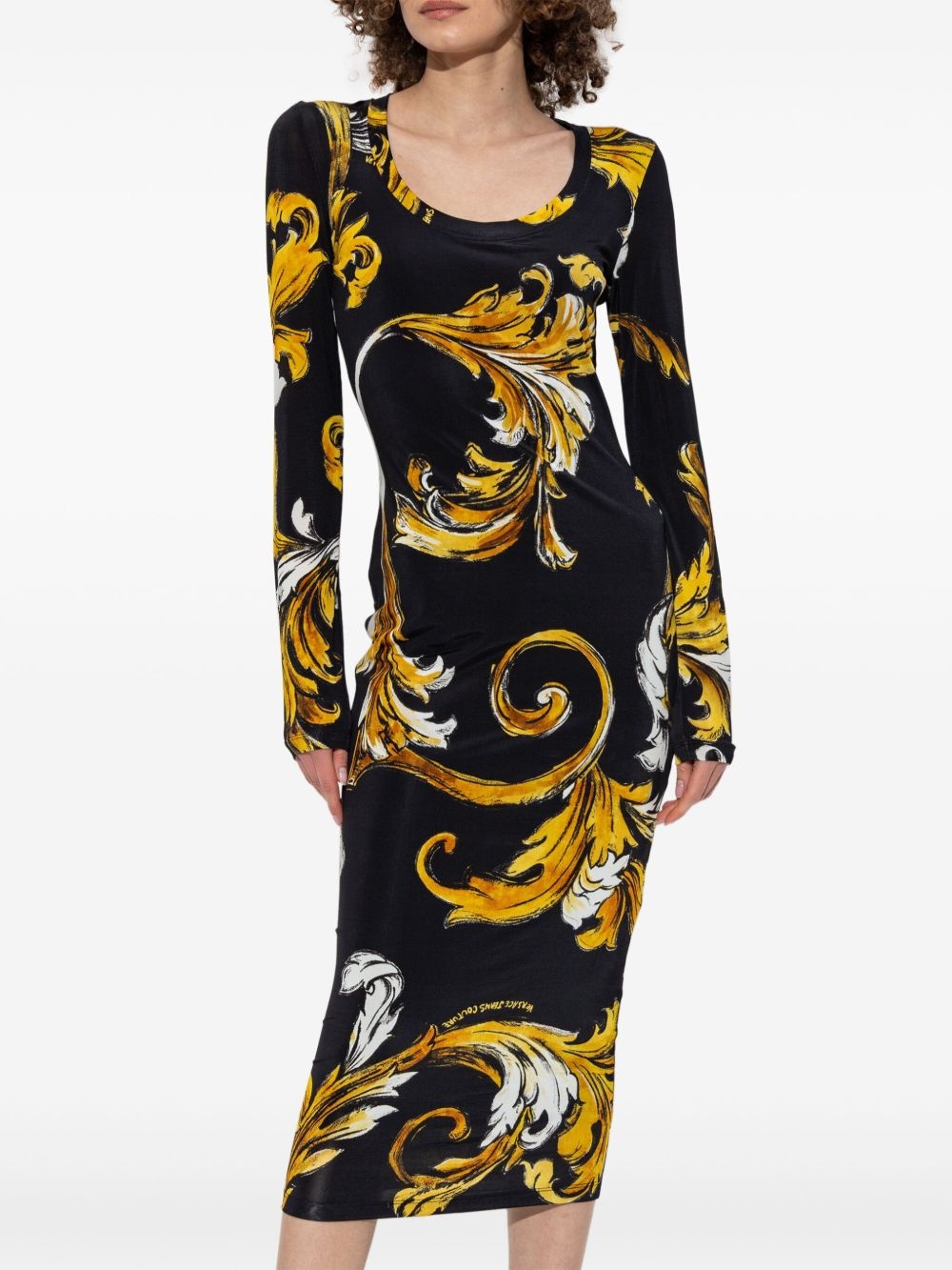 Barocco midi dress - 3